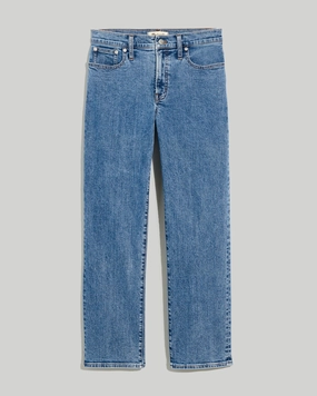 Mid-Rise Perfect Vintage Jeans | Knowland Wash Natural Style Sleek Comfort