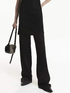 Rhinestone Detail Jeans Casual Morning Stroll Casual Vibe