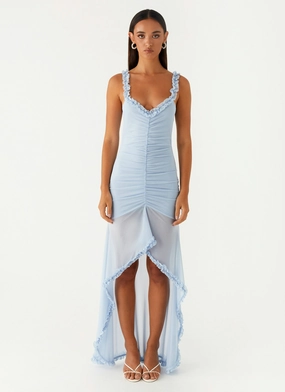 Luxe Comfort Belinda Maxi Dress - Blue