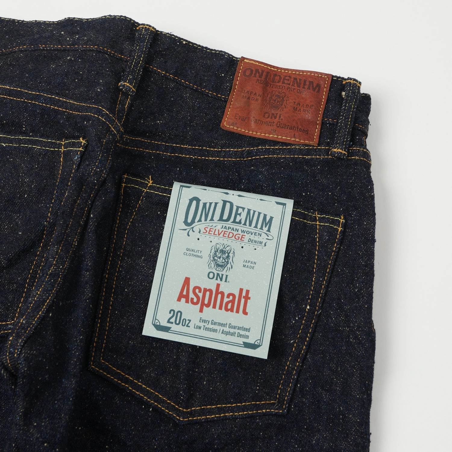 Softened Seams Season Ready ONI Denim 288 'Asphalt' 20oz Regular Straight Jean - One Wash
