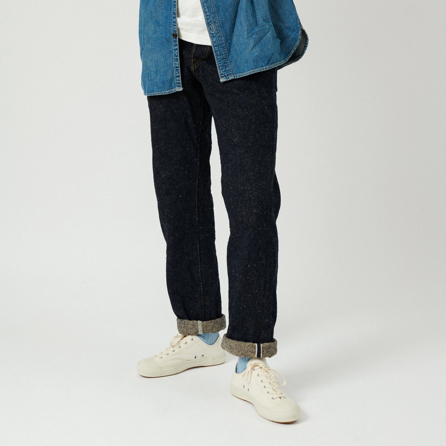 ONI Denim 288 'Asphalt' 20oz Regular Straight Jean - One Wash Flexible Knee Panels