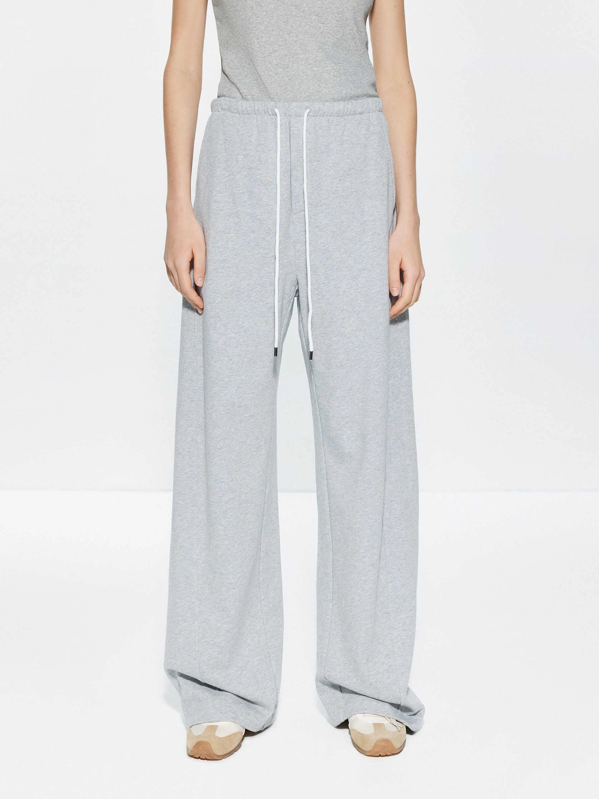 No Chafe Essential Waist Cotton Barrel Leg Pants