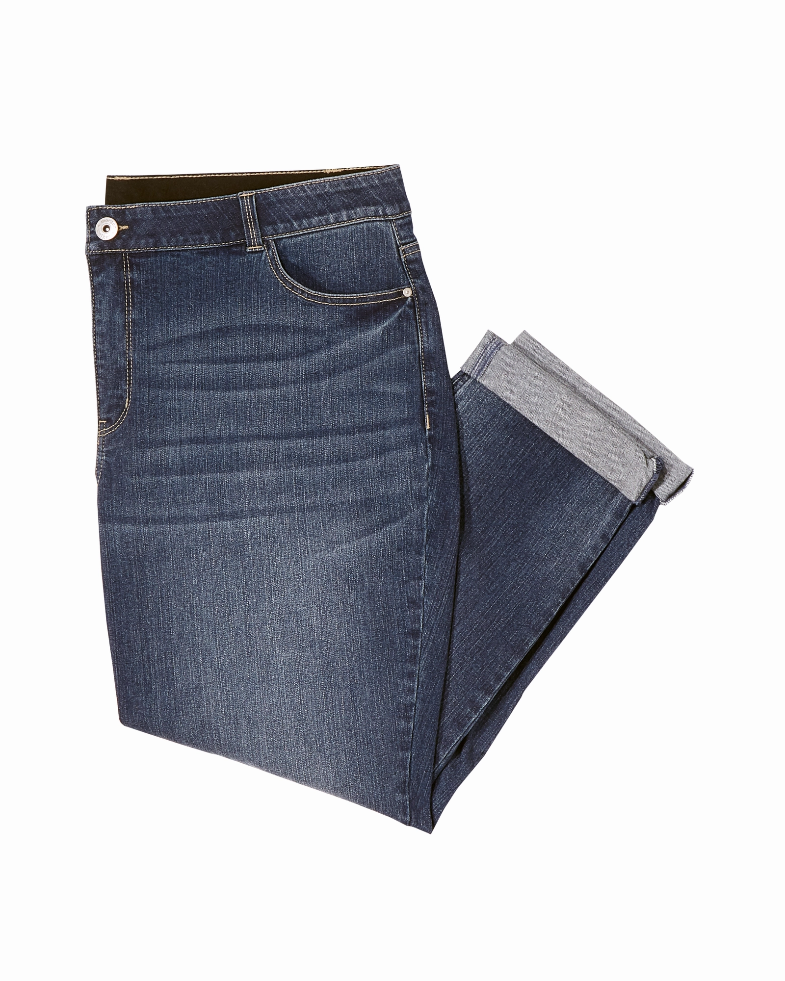 All Season Style Germaine Cuffed Boyfriend Jean | Medium Wash