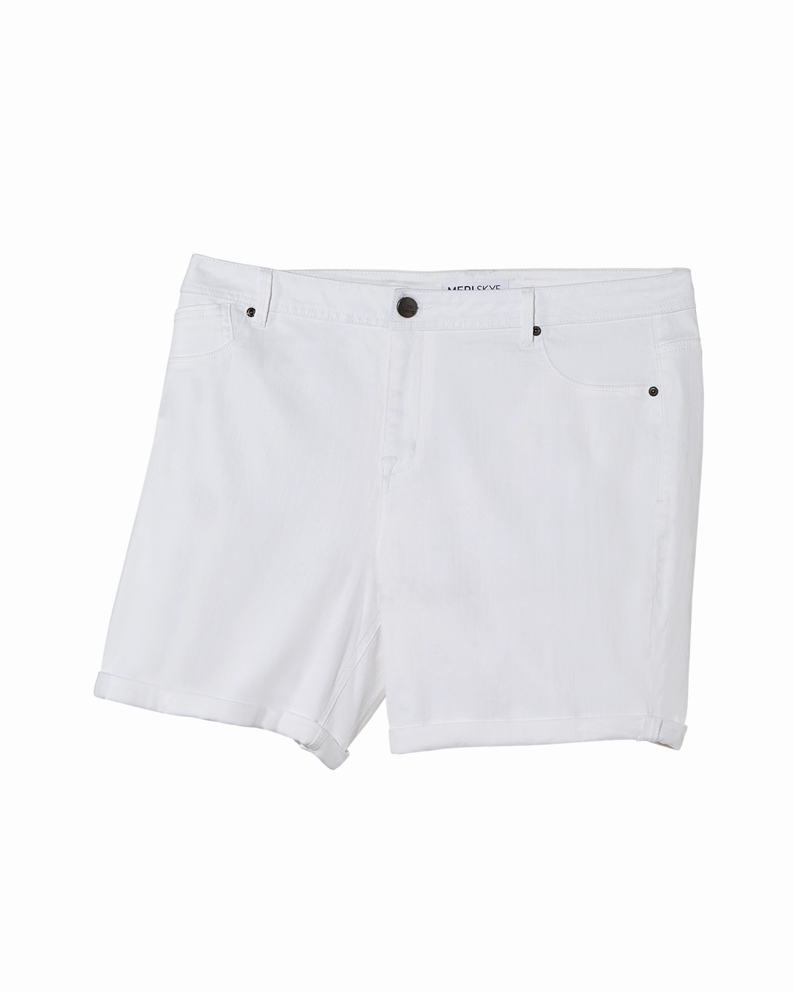 Joval Roll Cuff Short | White Move With Ease