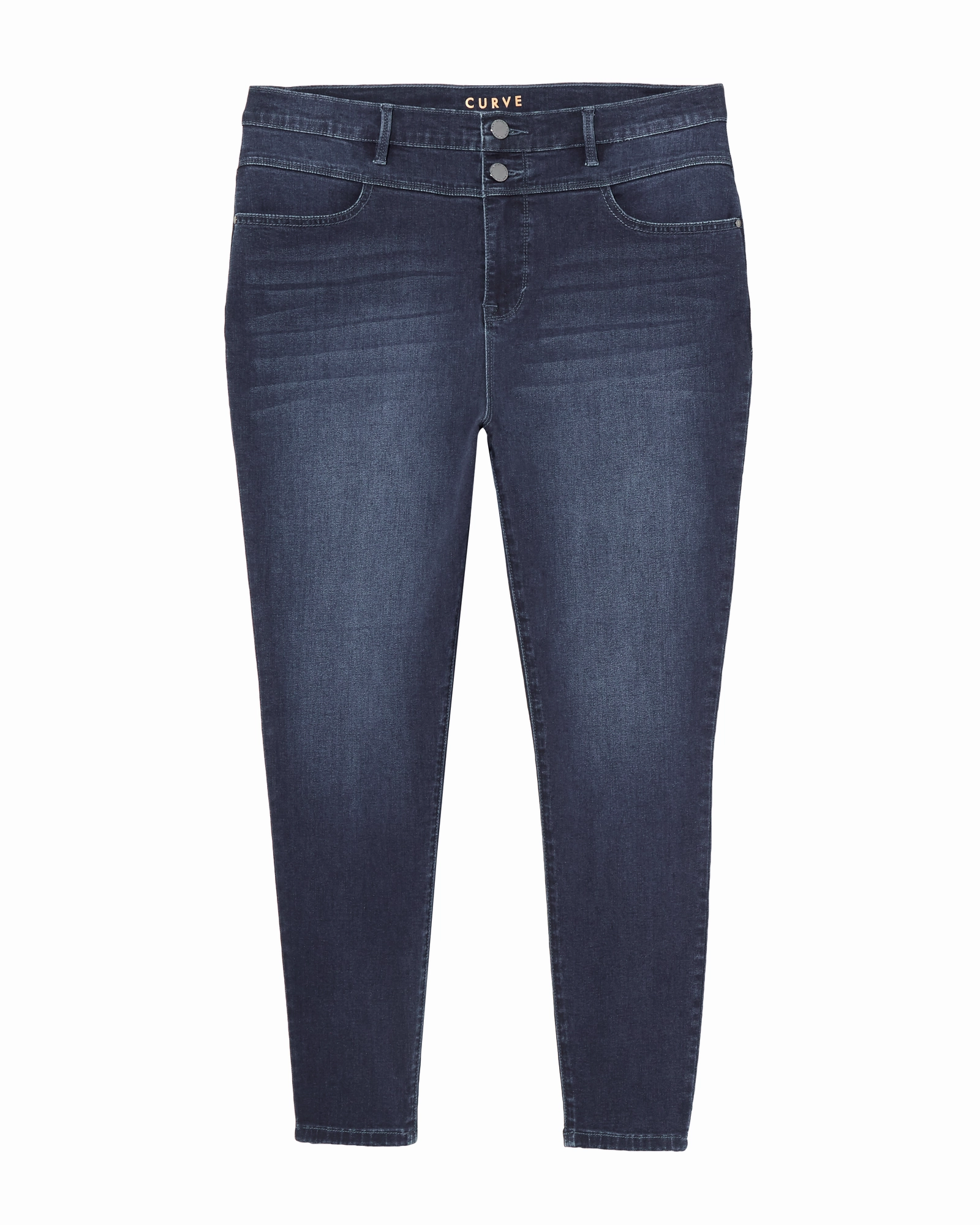 Spring Mood Elegant City Walk Rutgers Skinny | Dark Wash