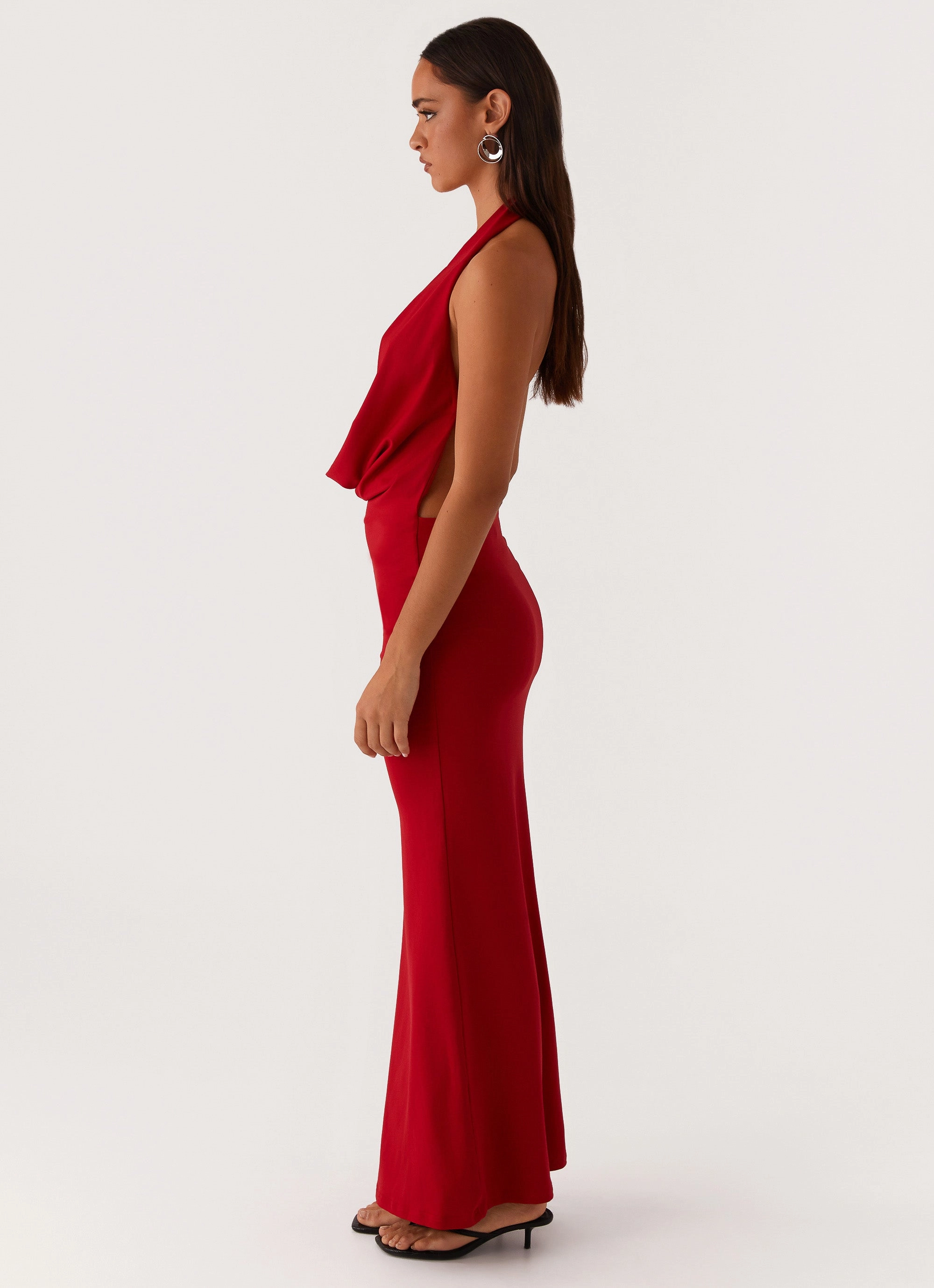 EasyCareMaterial Dedicated Maxi Dress - Red