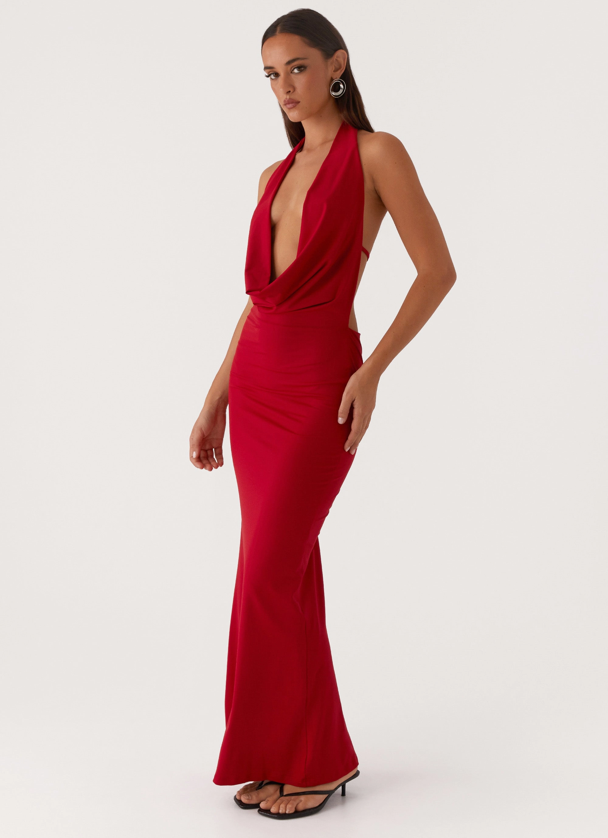 Dedicated Maxi Dress - Red Casual Feel