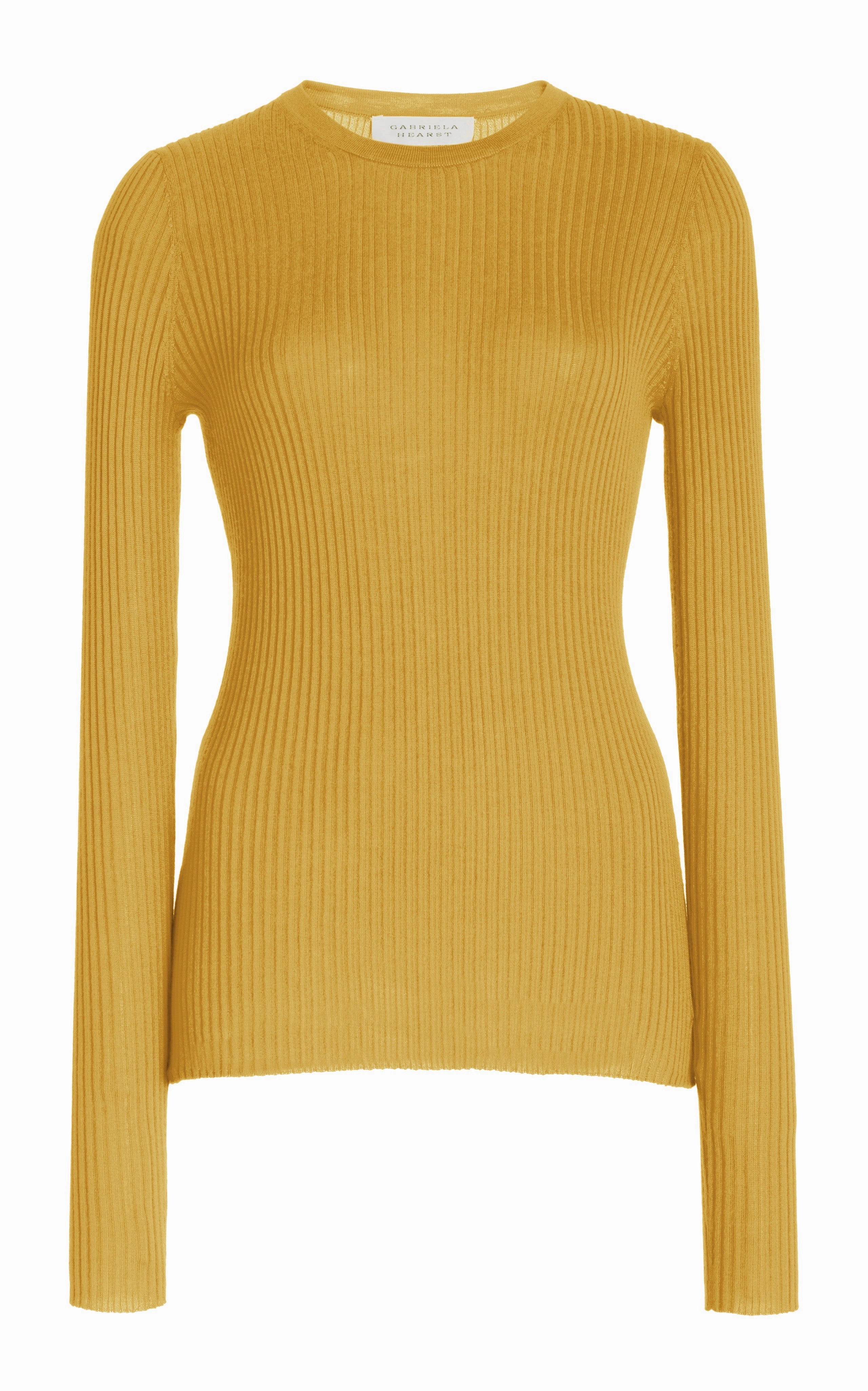 Ready Style Browning Knit Sweater in Golden Birch Cashmere Silk