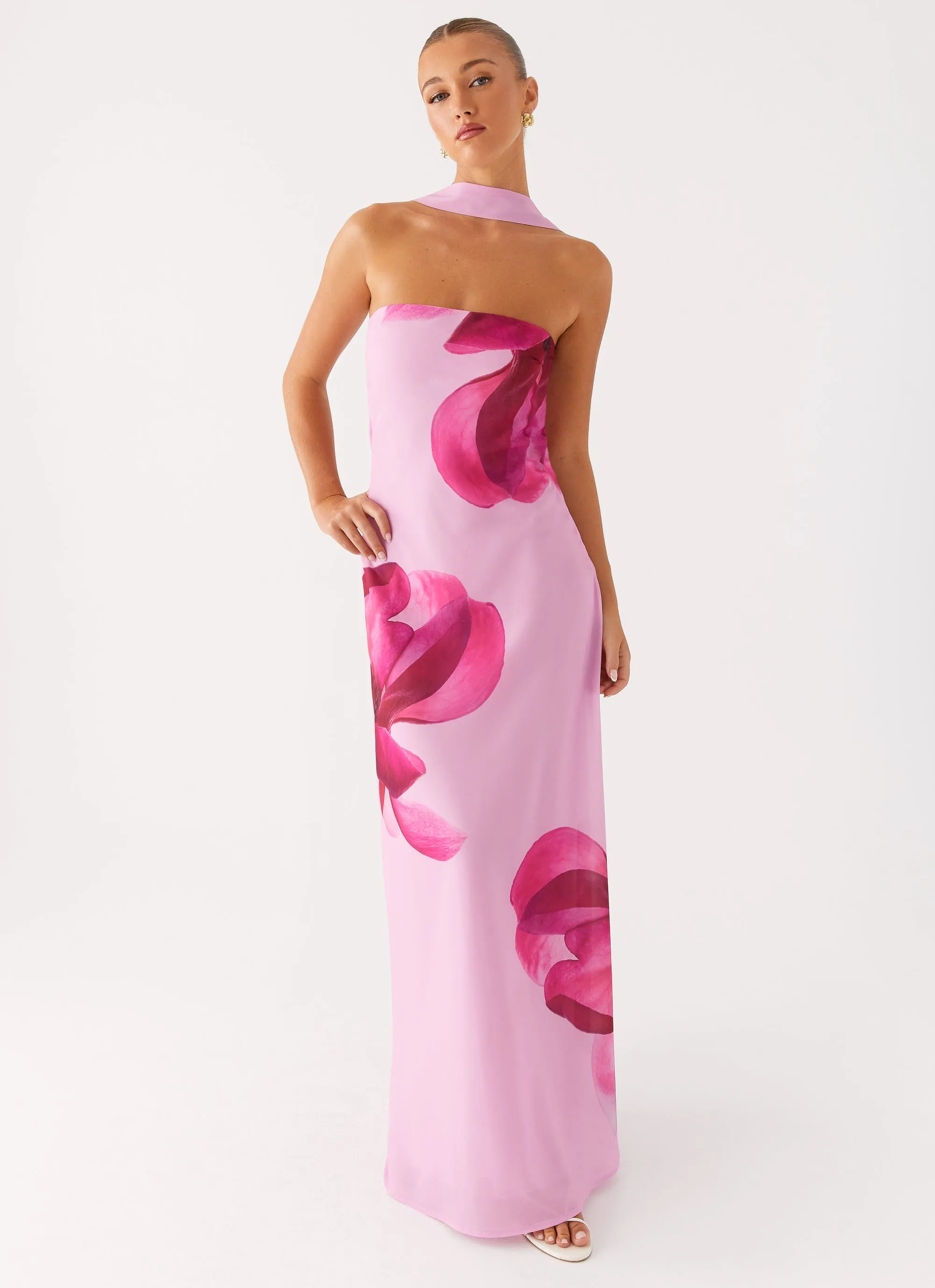 Timeless Design Prim Maxi Dress - Pastel Pink