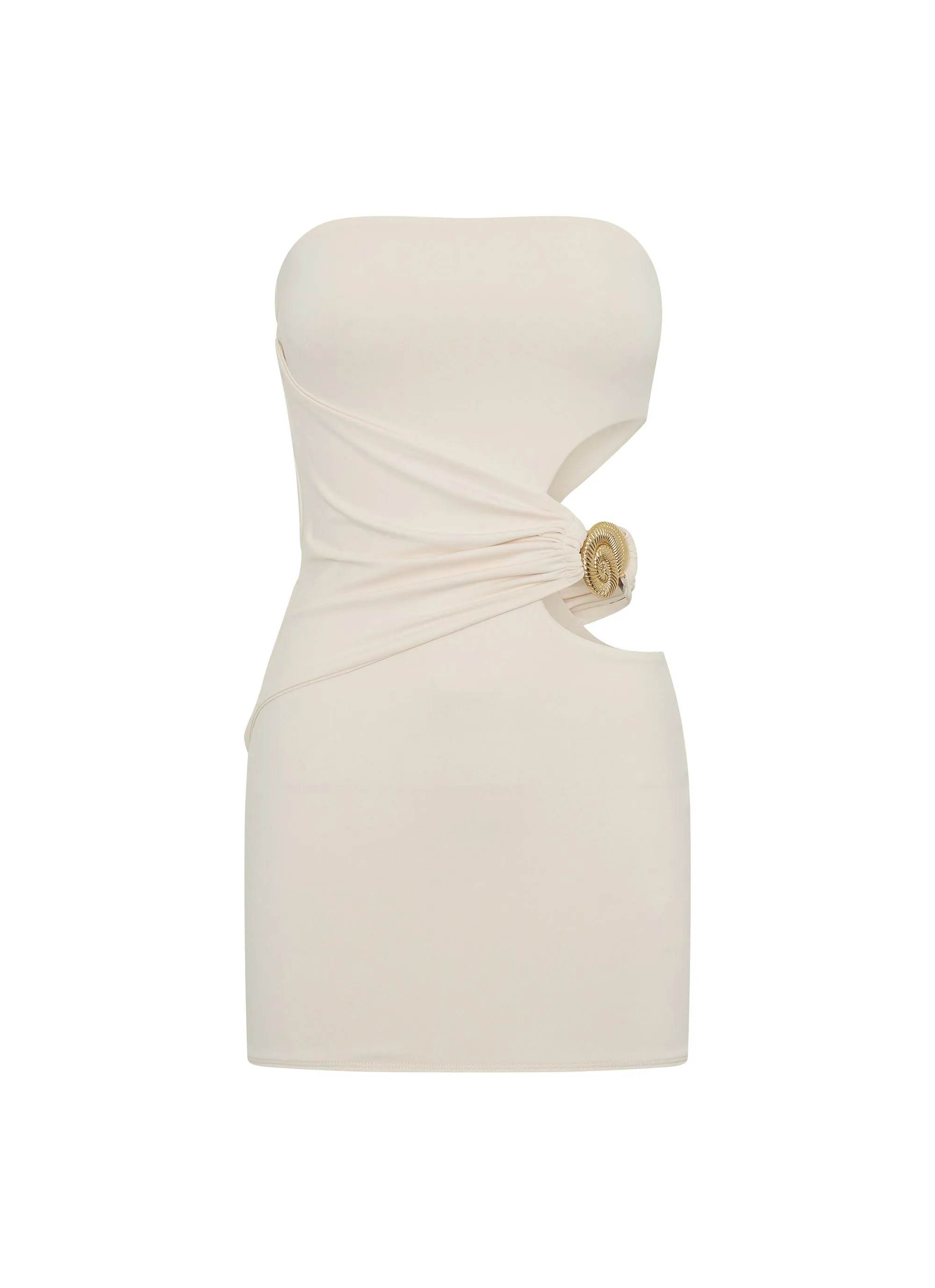Flexible Waist So Iconic Mini Dress - Ivory