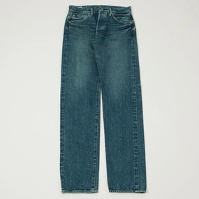 All-day Comfort ONI Denim 246 Ishikawadai 15oz Relaxed Tapered Jean - Used Wash