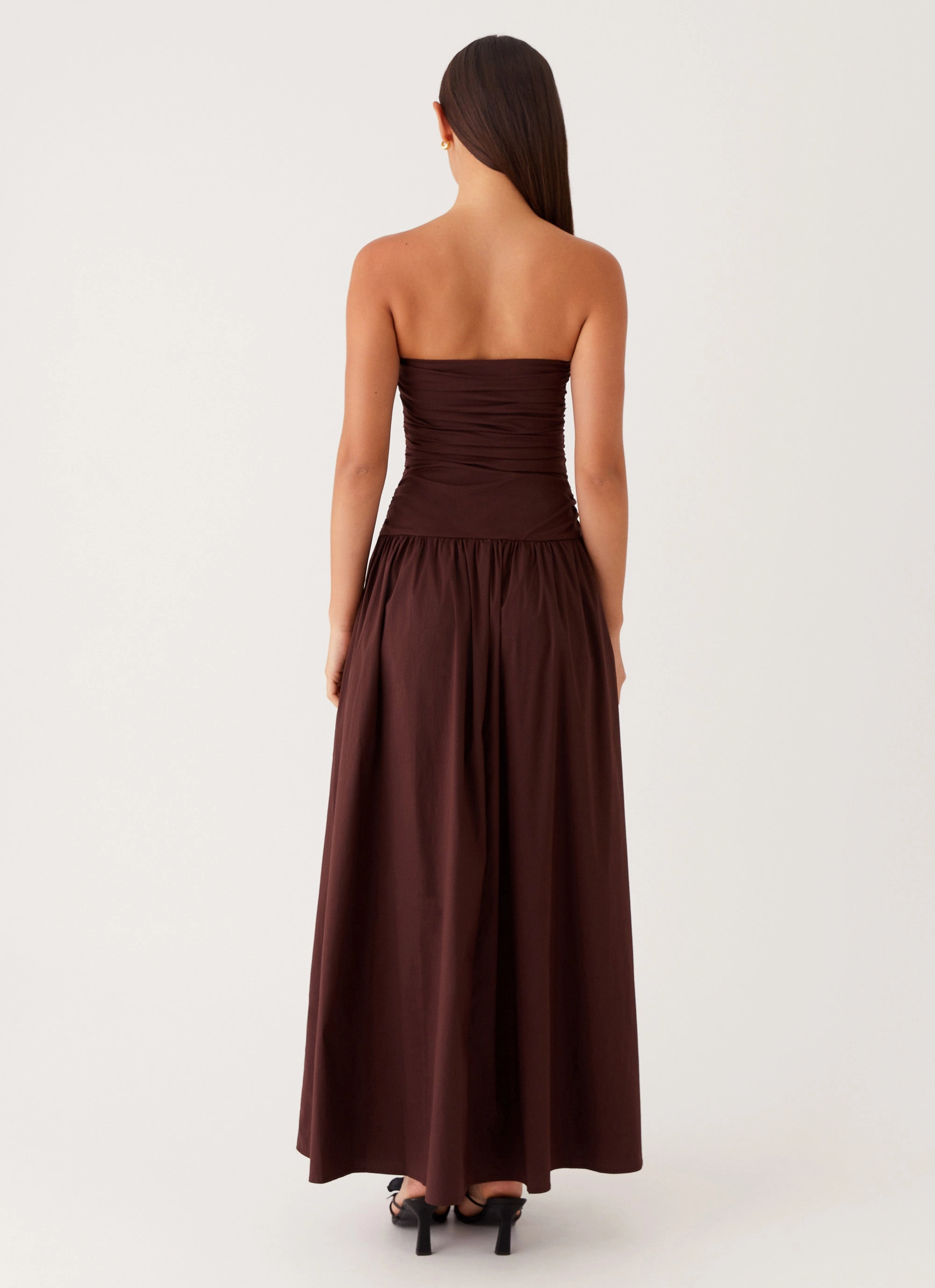 Carmel Maxi Dress - Brown Smooth Wear