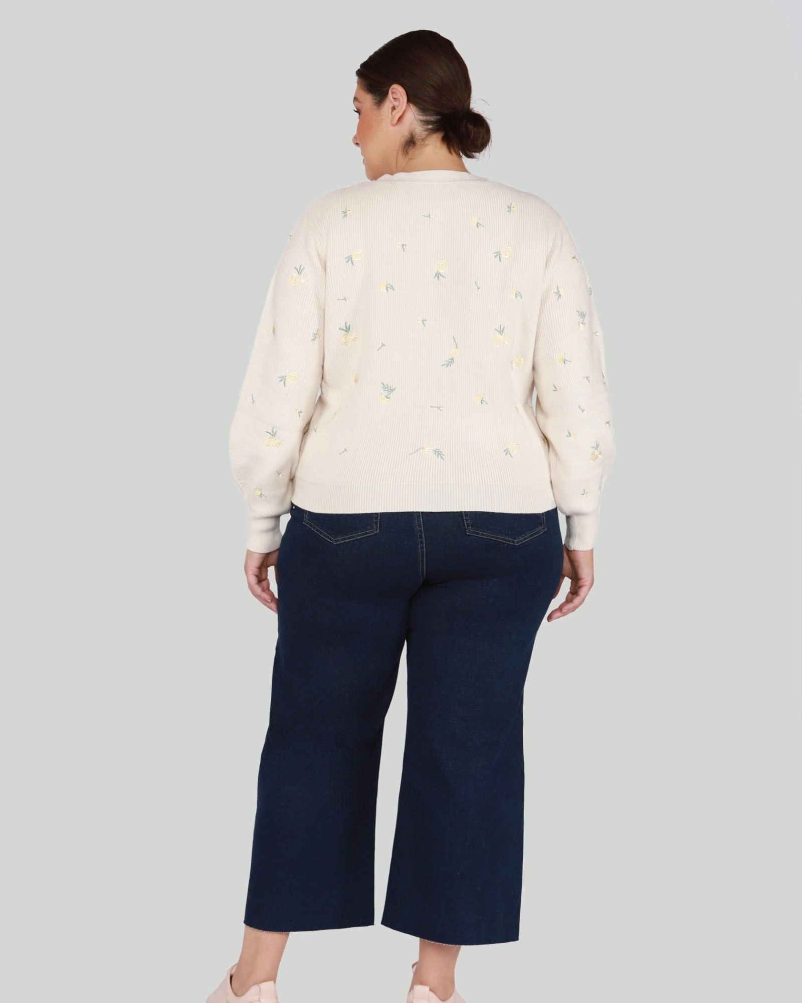 Streetwear Fan Night Out Sleek Waist Design Mallory Super High Rise Culotte | Blue Dark Wash