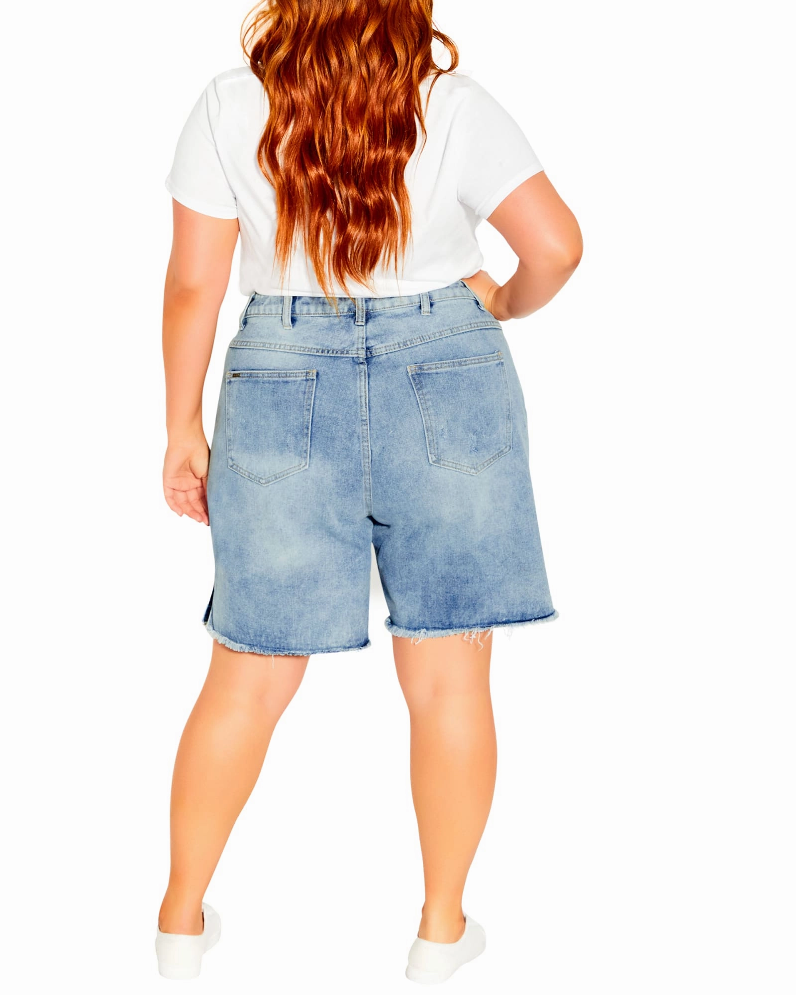 Supa Split Short | Light Wash Home Comfort Autumn Days Elegant