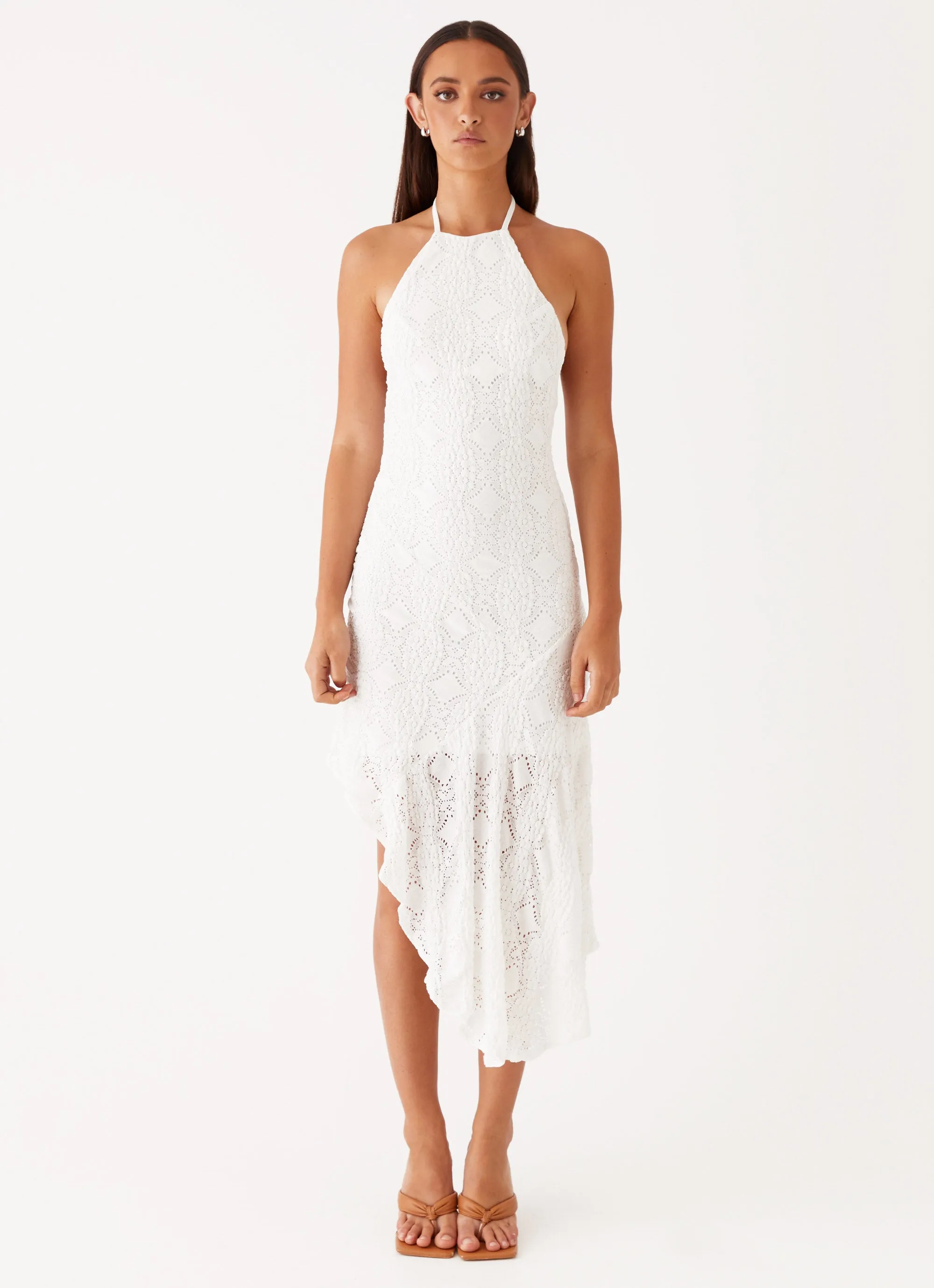 Sondela Maxi Dress - White Classic structured dress