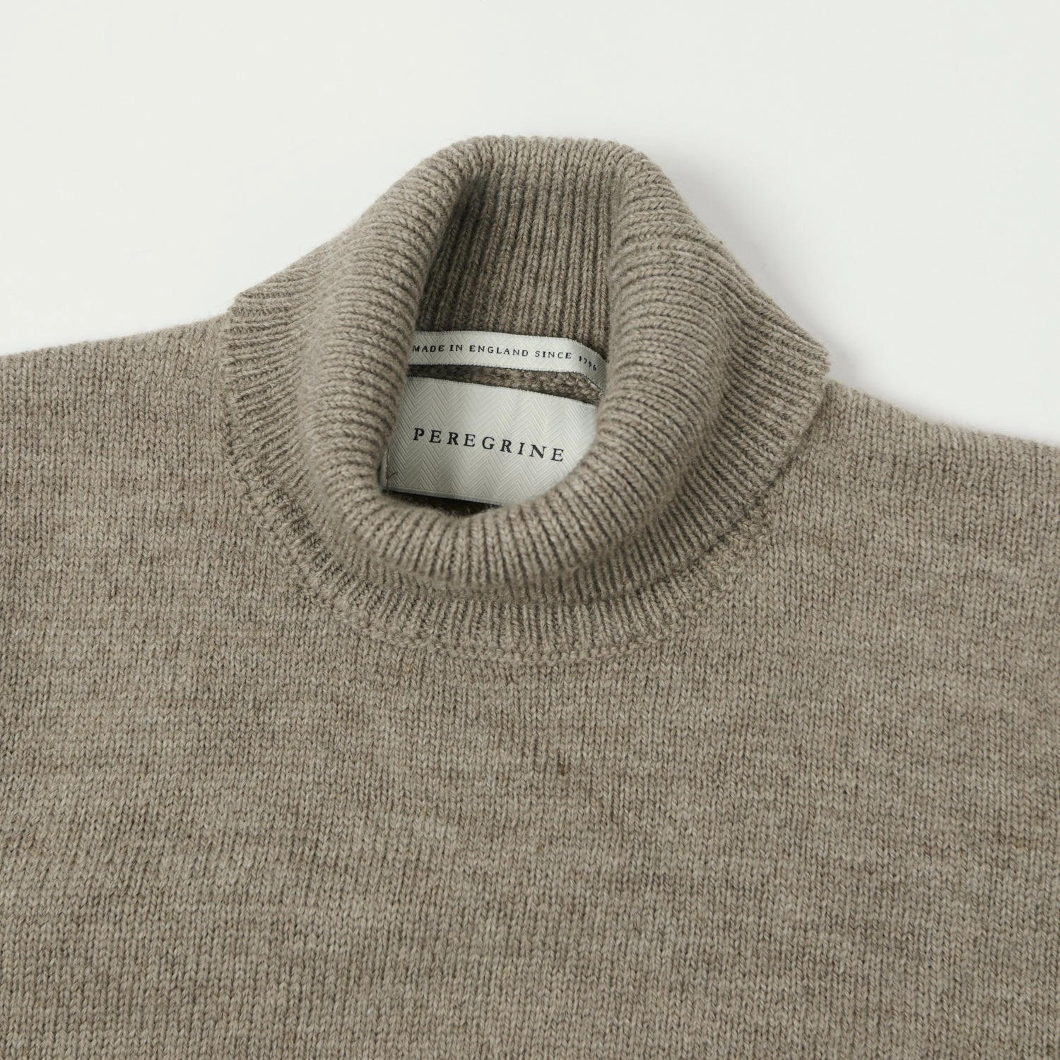 UV Protection Peregrine Makers Stitch Polo Neck Jumper - Oak
