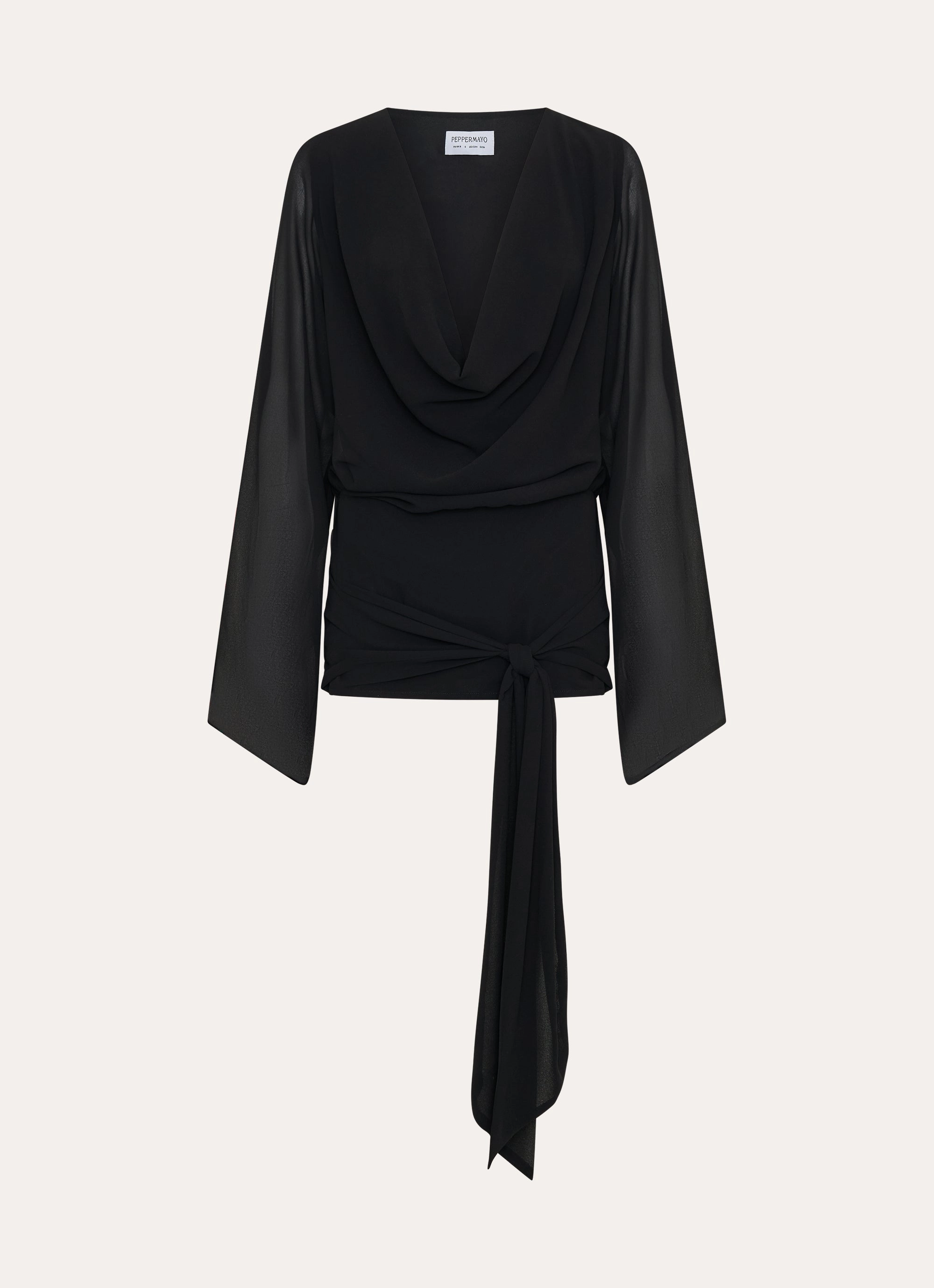 Love Soft Sorrel Long Sleeve Mini Dress - Black