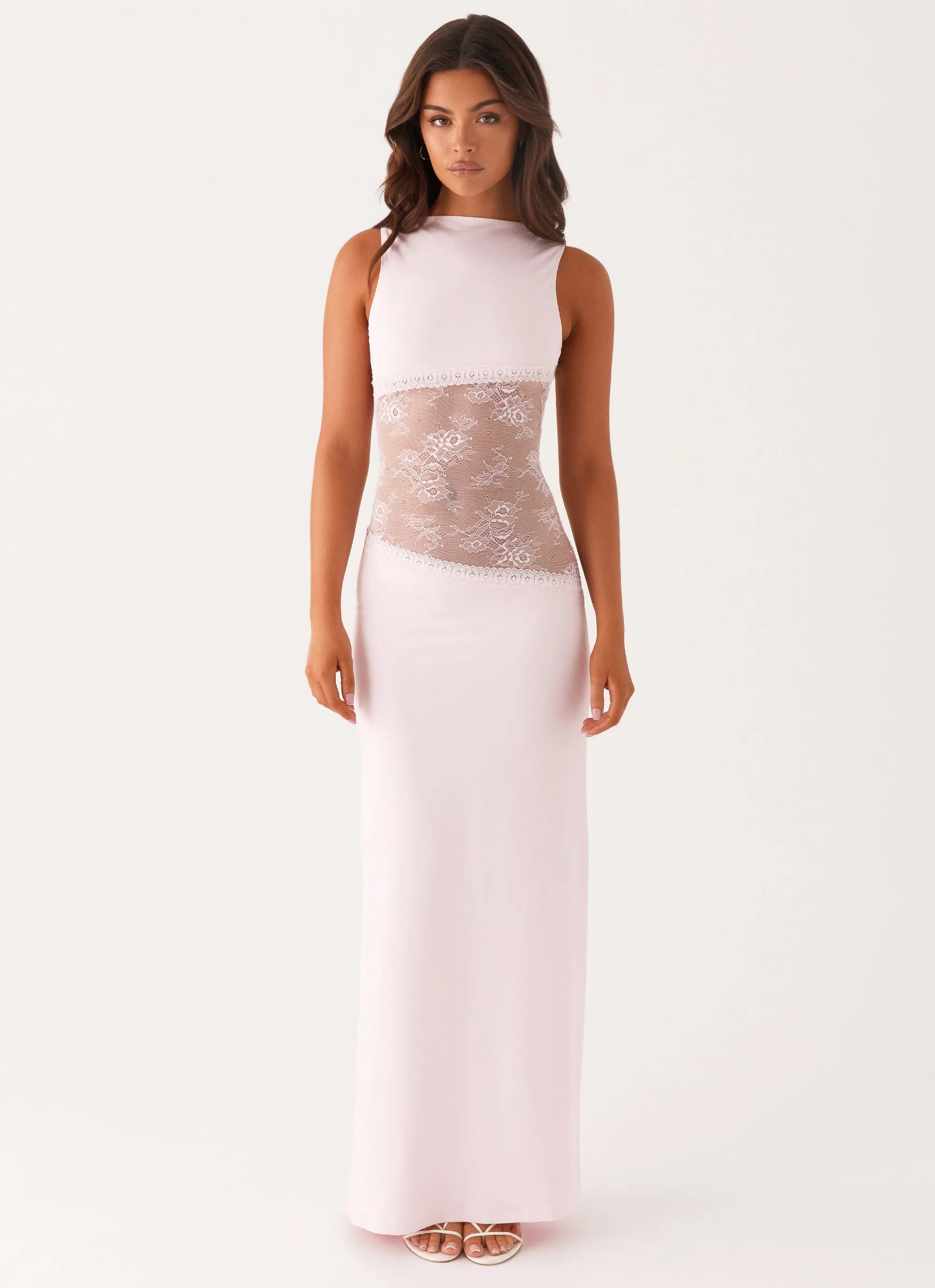Lucinda Maxi Dress - Pink Flawless Fit