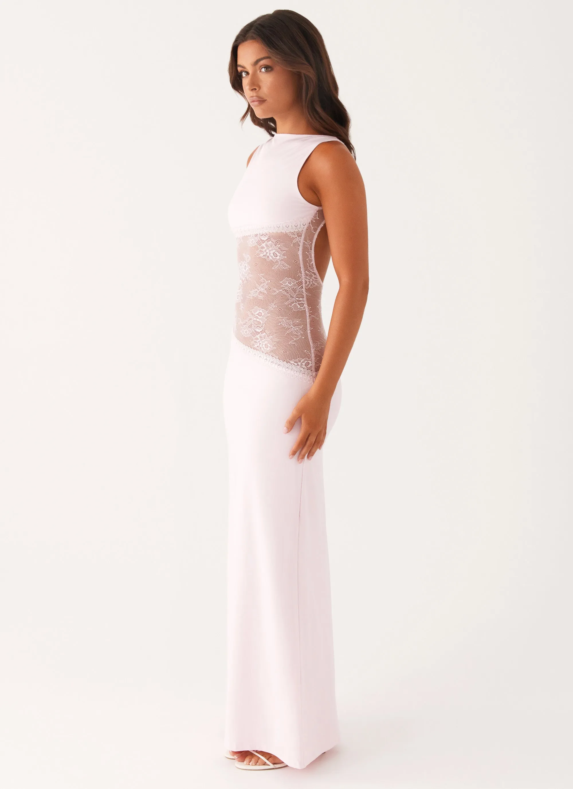 Lucinda Maxi Dress - Pink Perfect Design