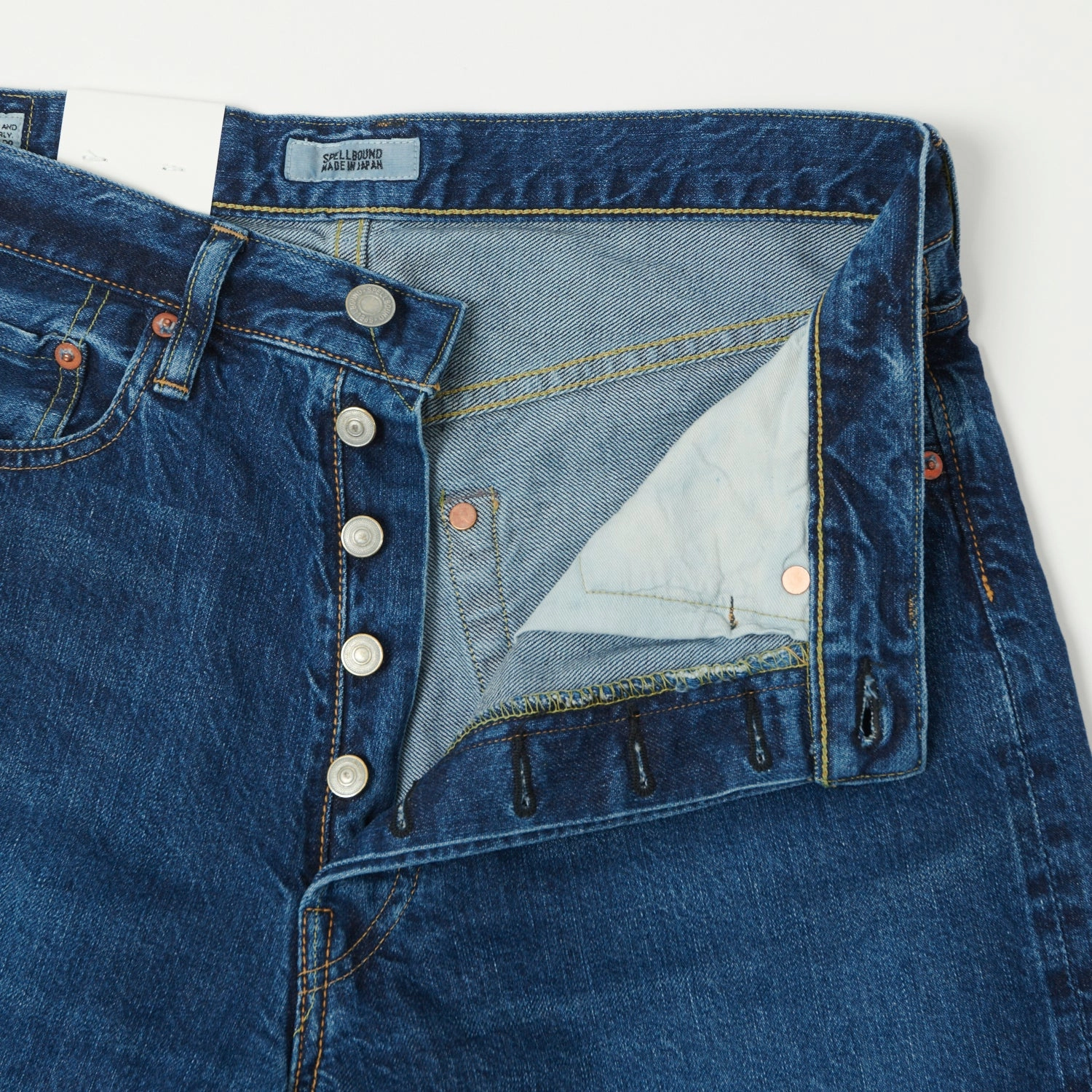 Spellbound 213C 12oz Regular Straight Jean - Used Wash Casual Classic