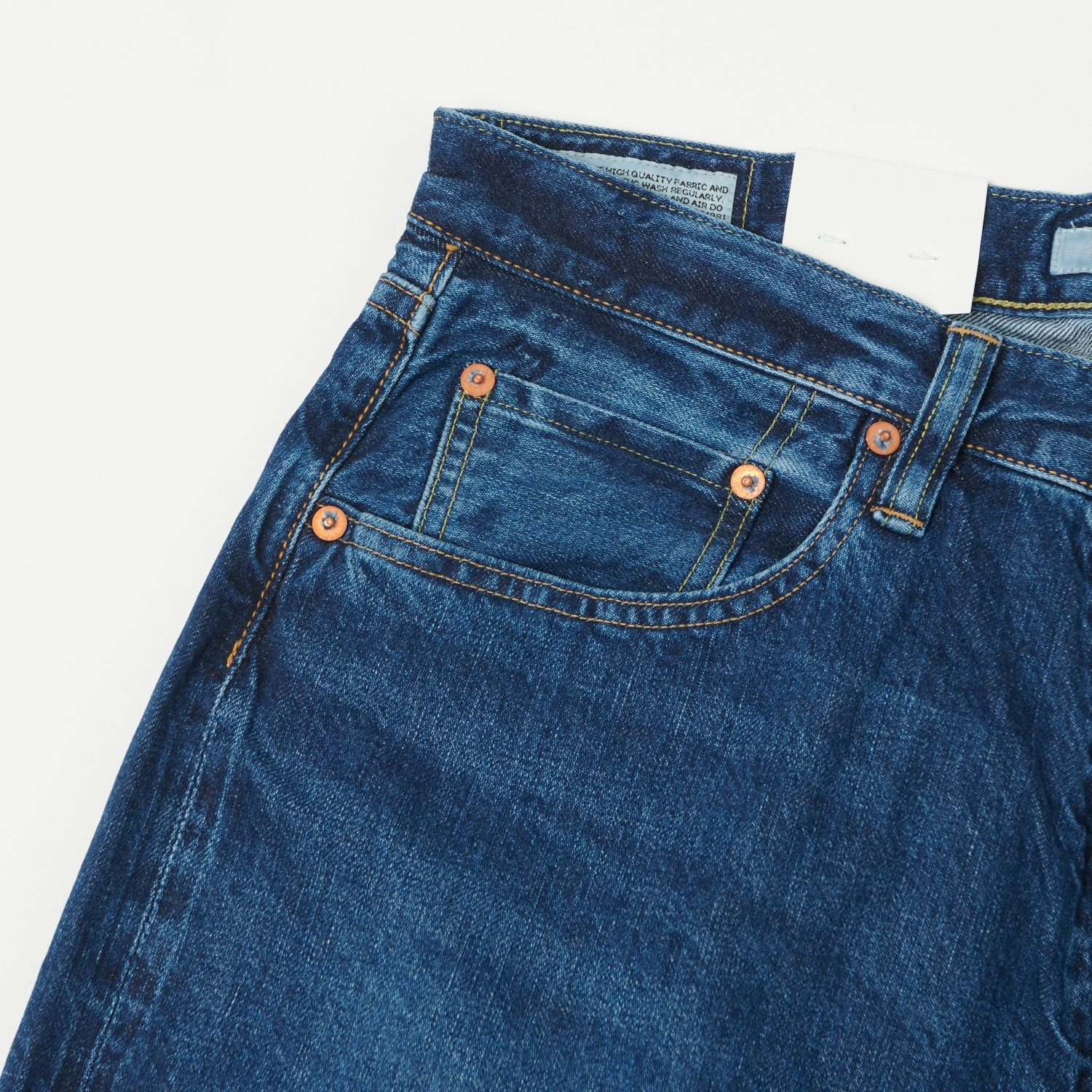 Low Maintenance Denim Spellbound 215C 12oz Wide Straight Jean - Used Wash