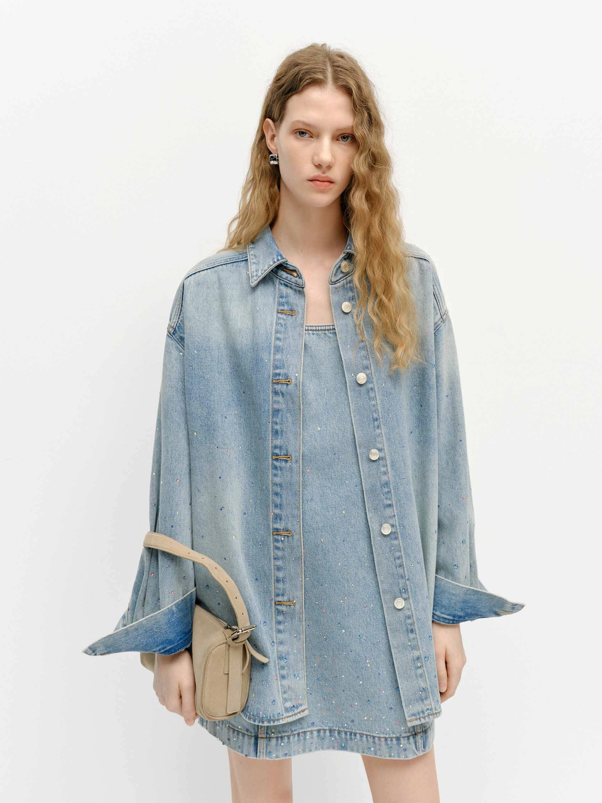 Crystal Detail Cotton Jacket Field Tested city break