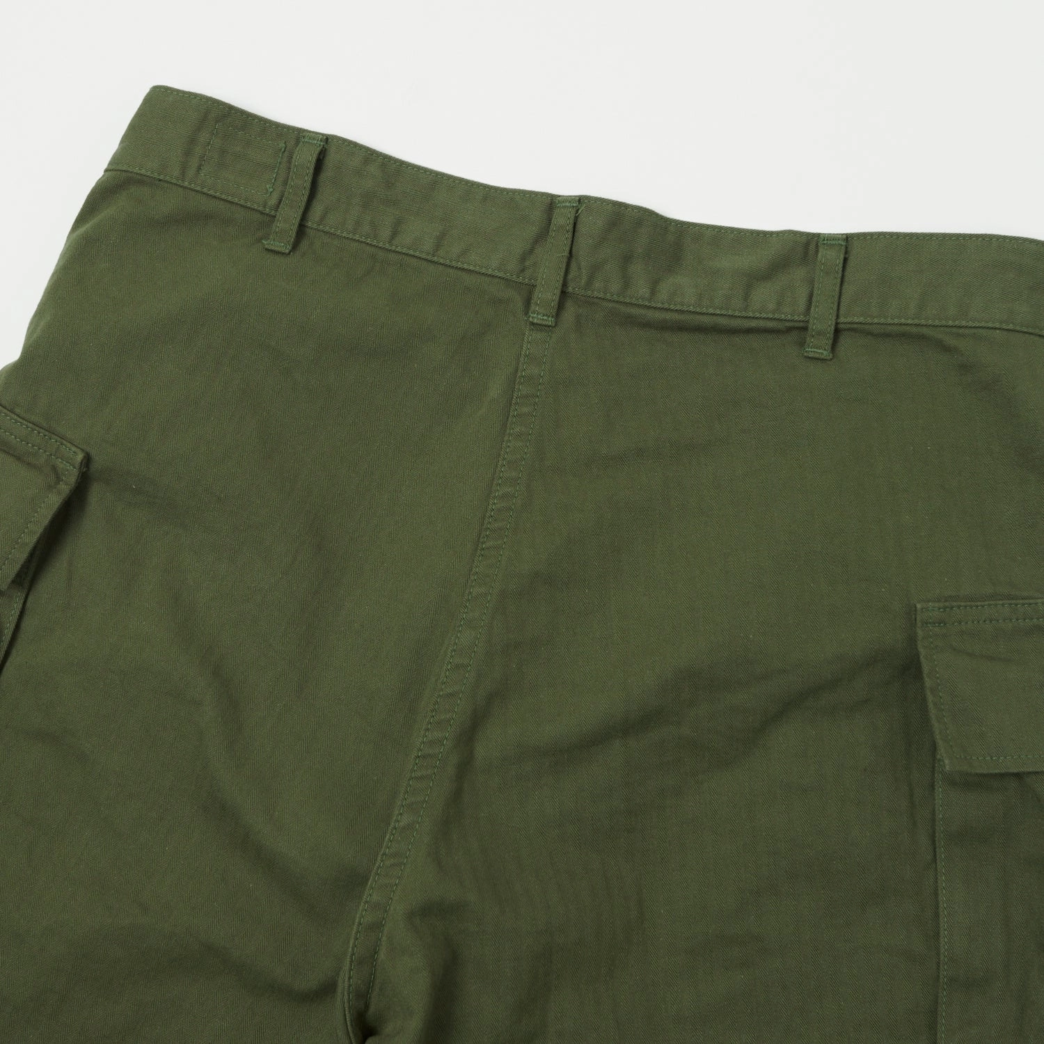 Fast Absorption Textile orSlow U.S. Army Two Pocket Cargo Short - Olive Green