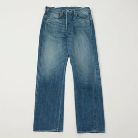 Full Count 1101SS 'Super Smooth' 11.5oz Loose Straight Jean - 'Dartford' Wash Night Out Daily Wear