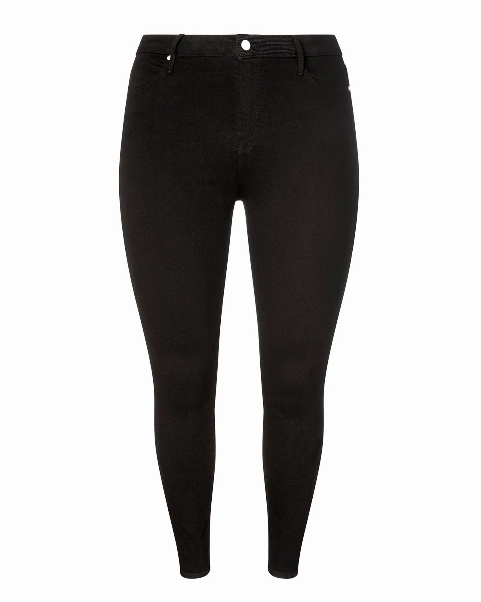 High Waist Morning Stroll Fashion Lover Madrid Denim | Black