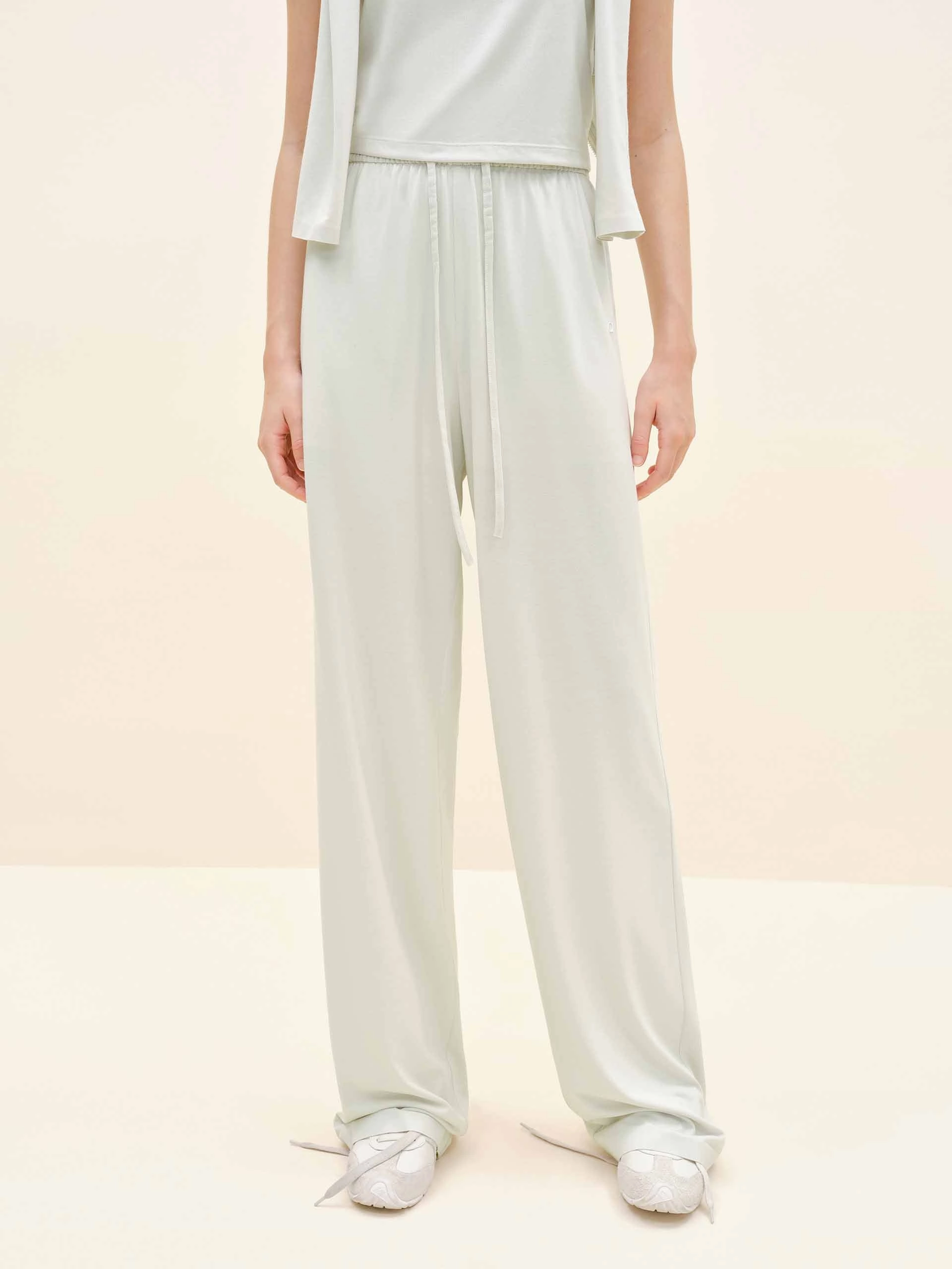 ExtendedSizeRange High Waist Drawstring Trousers