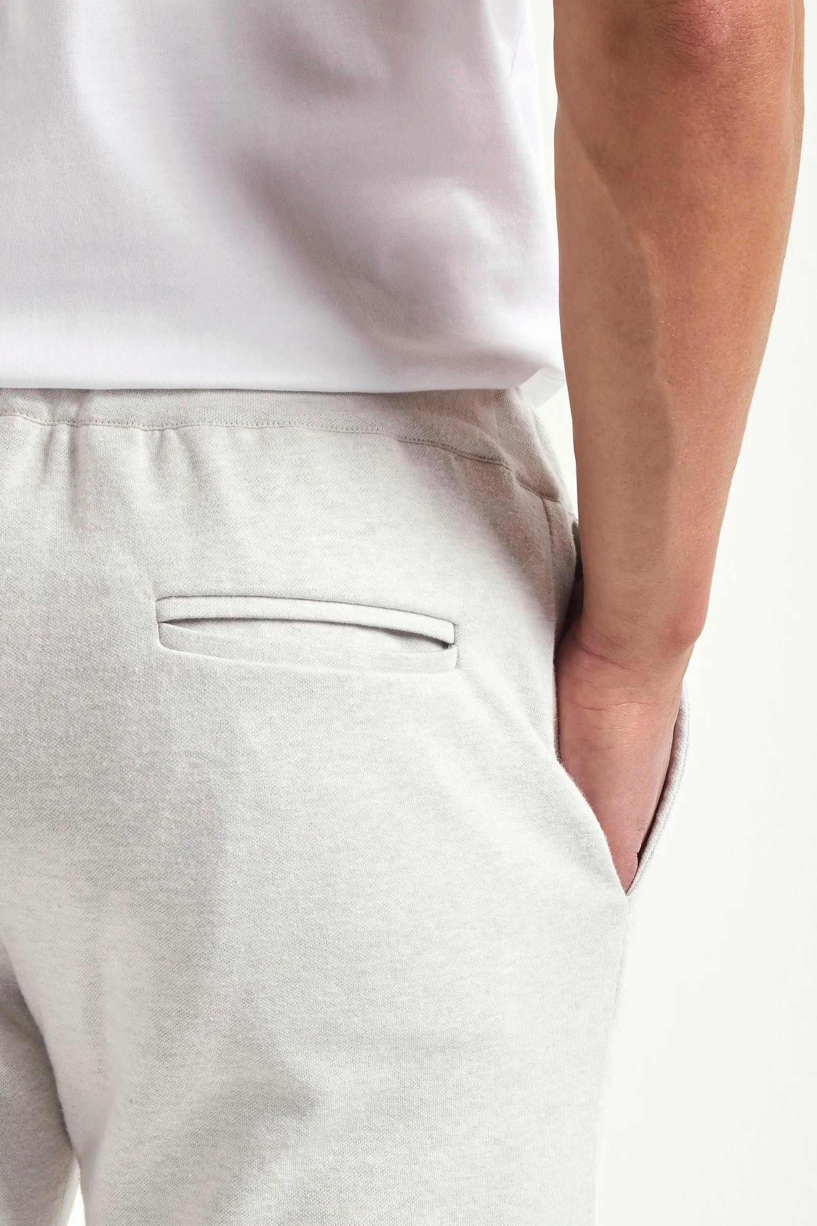 Subtle Detail Stone jersey jogger pants - Made in Italy