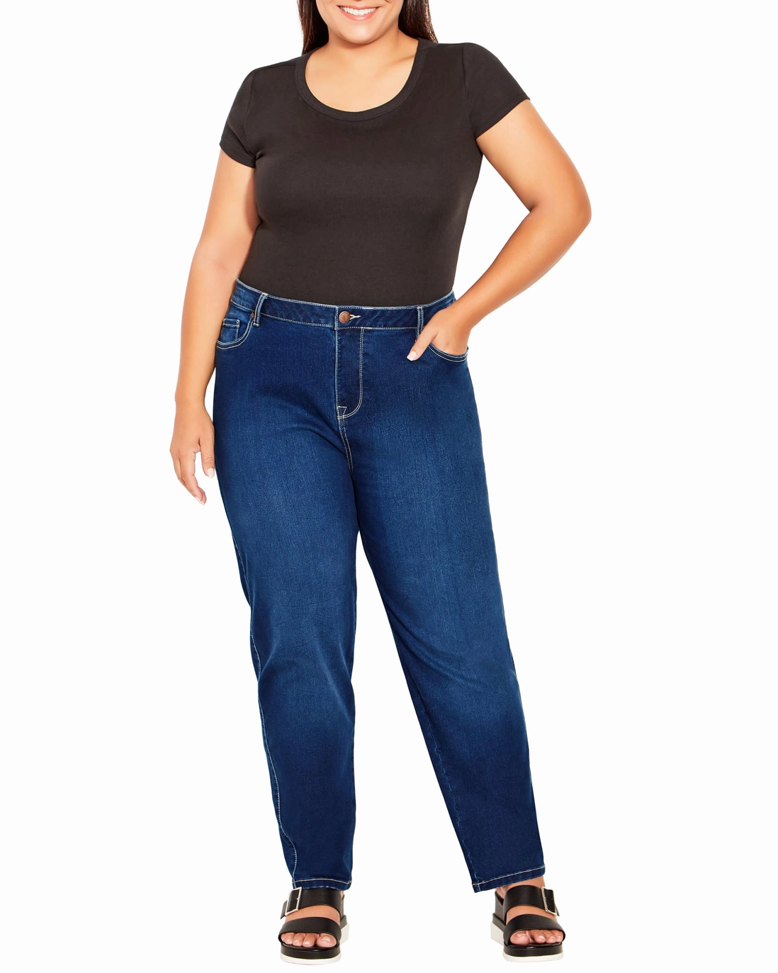 Straight Butter Jean | AV MDWS Neutral Smooth All Day Use