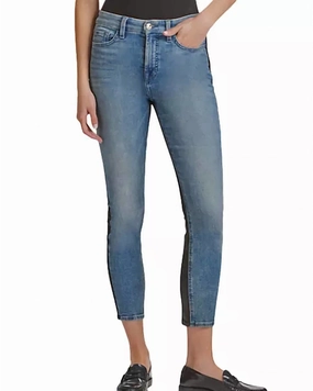 50/50 Ankle Skinny Jean In Heathermist/Blk | Heathermist/Blk Weekend Style