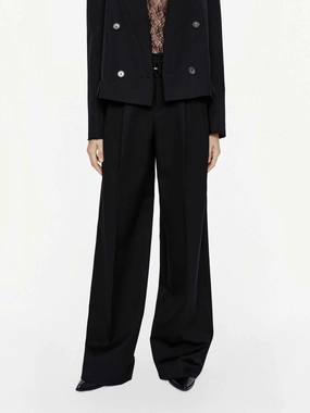 OdorResistantFinish With Belt Wool Trousers