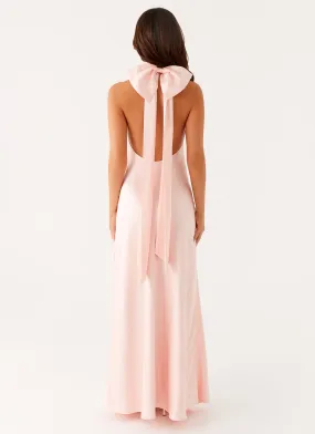Perfect Layer Siani Backless Maxi Dress - Pink