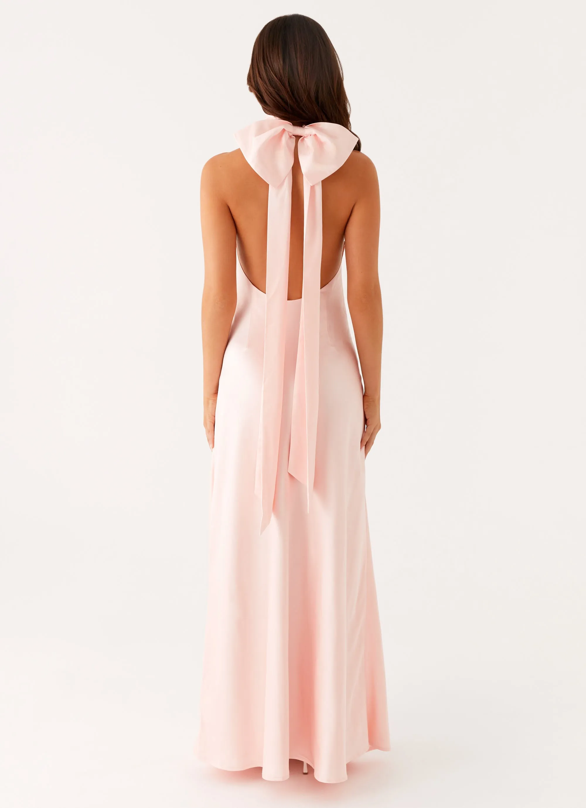 Perfect Layer Siani Backless Maxi Dress - Pink