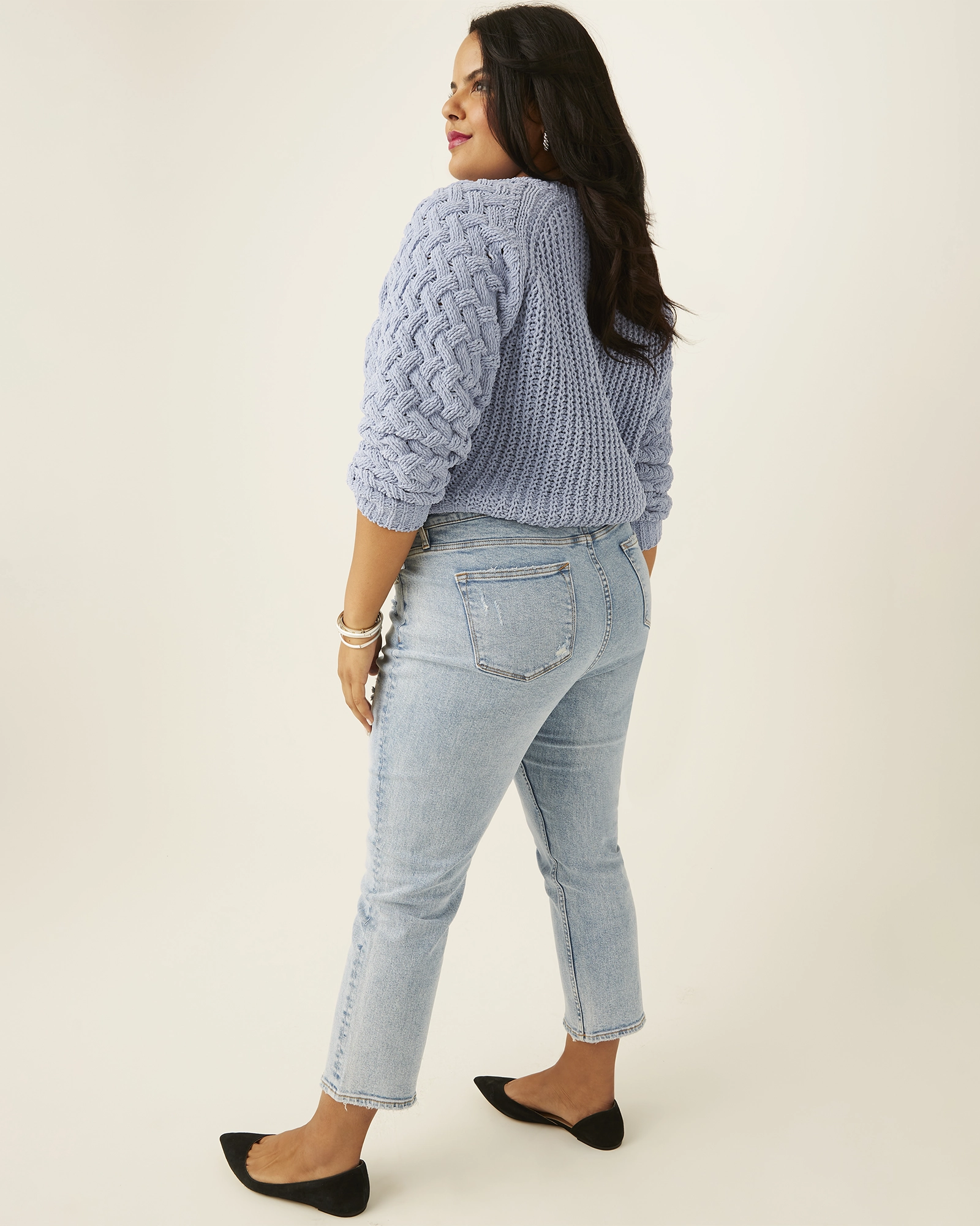 Cordelia Slim Straight-Leg Jeans | Light Wash Festival Outfit Minimalist Style Clean Cut