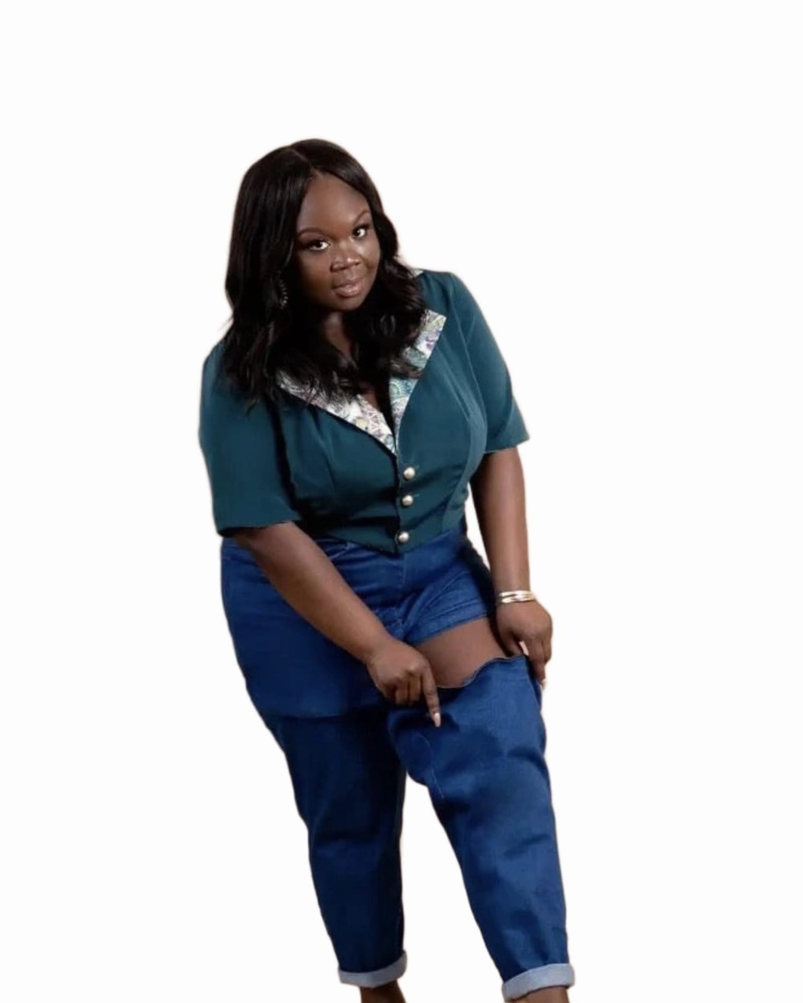 Outdoor Adventure Earthy Simone Convertible Relaxed-Fit Jeans | Dark Wash Denim