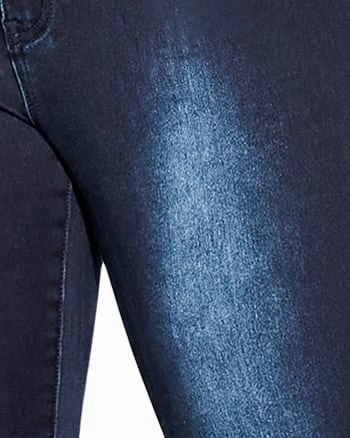 Asha Pocket Denim  | Dark Denim Street Fashion Affordable