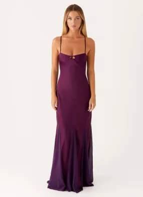 Ravello Maxi Dress - Mulberry Celebration Wear