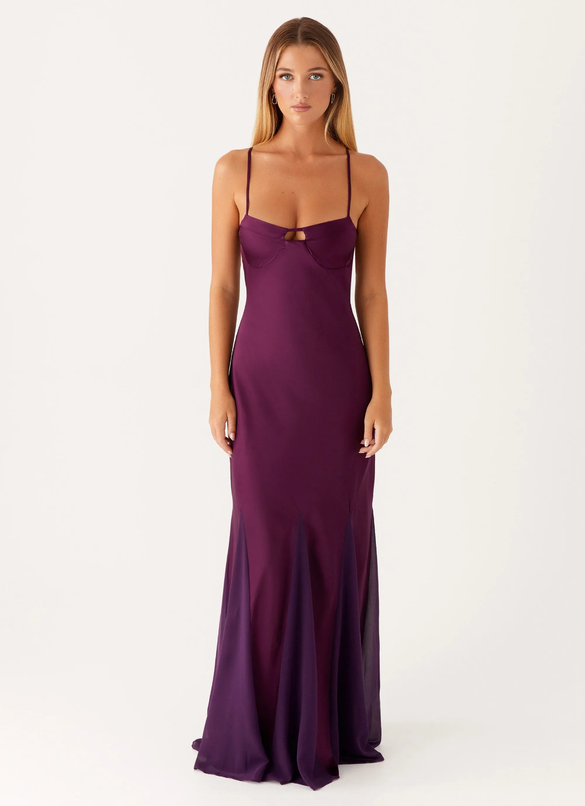 Ravello Maxi Dress - Mulberry Celebration Wear