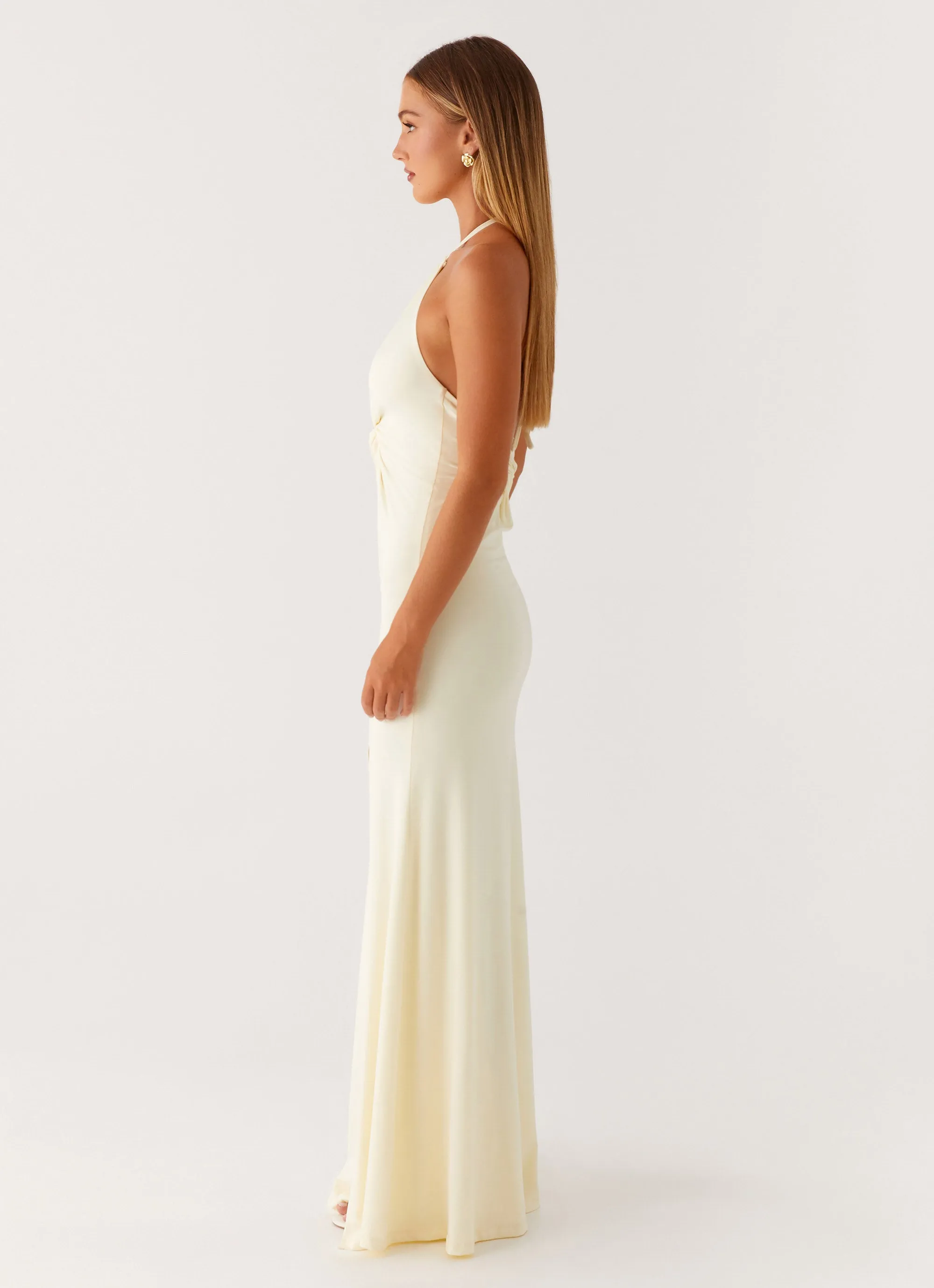 Just In Time Maxi Dress - Yellow Versatile Wearable
