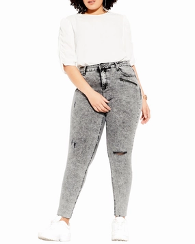 Harley Jean | Medium Wash Clean Outfit