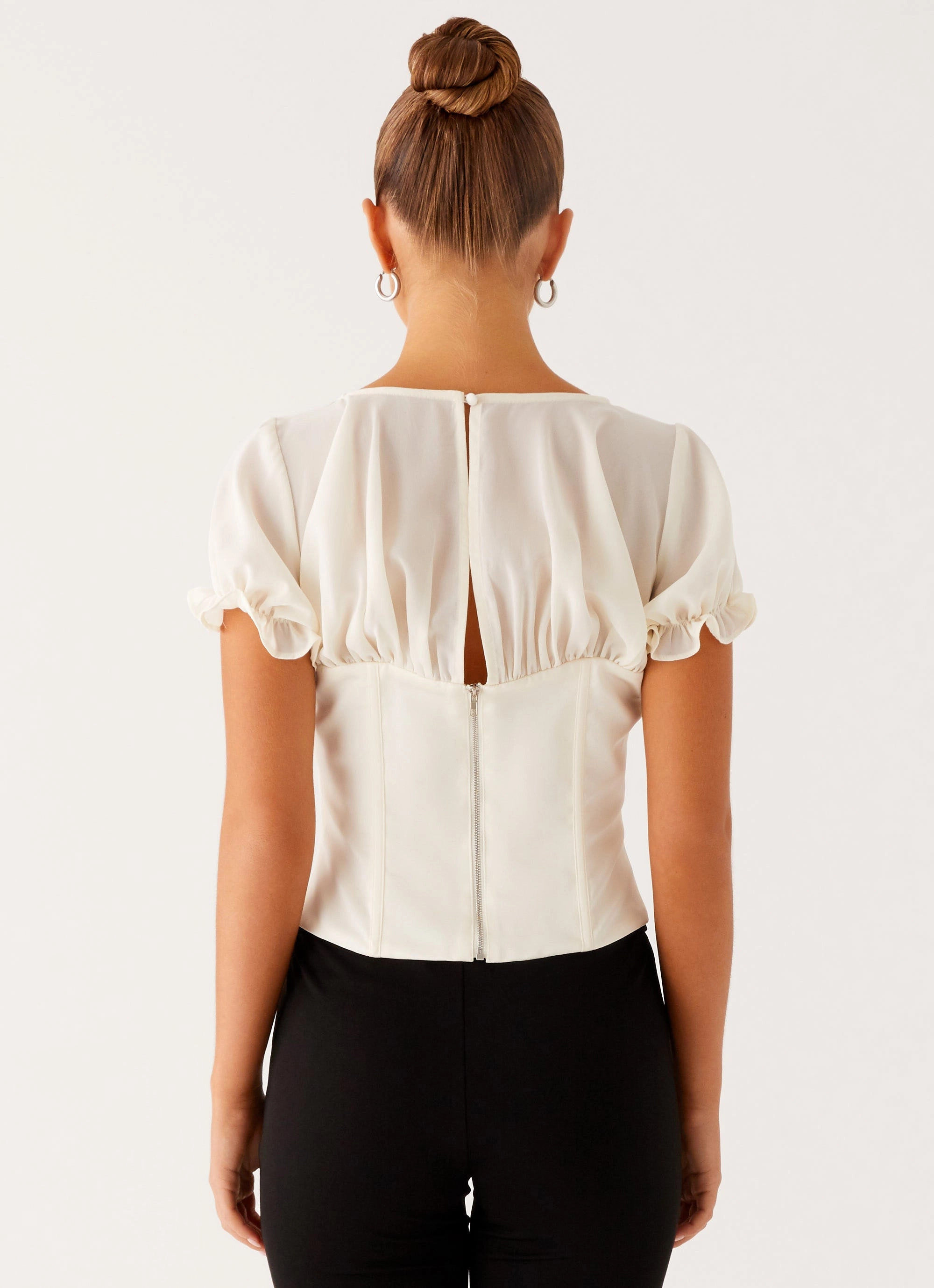 high - performance Avalee Top - Ivory