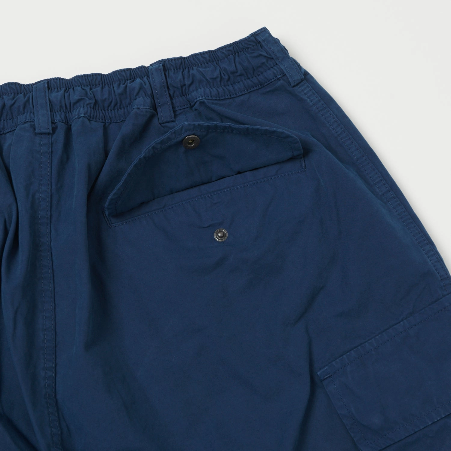 Linen shorts East Harbour Surplus 'Idaho 301' Short - Blue