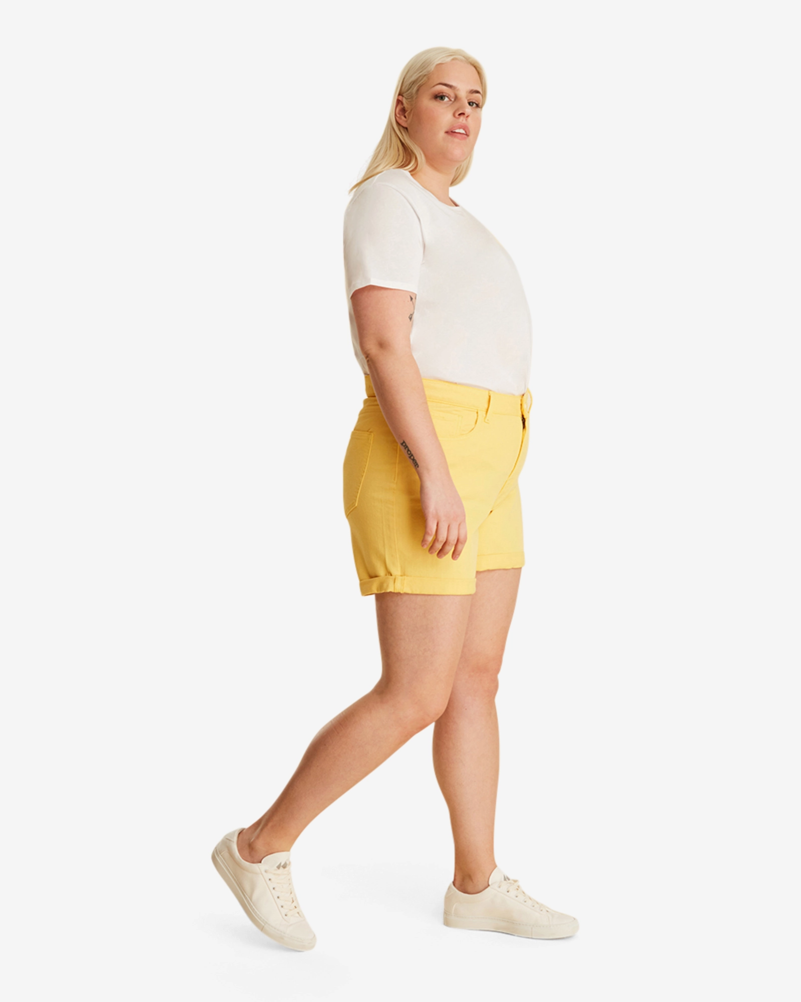 Poplar Boyfriend Short | Yellow Daily Musthave