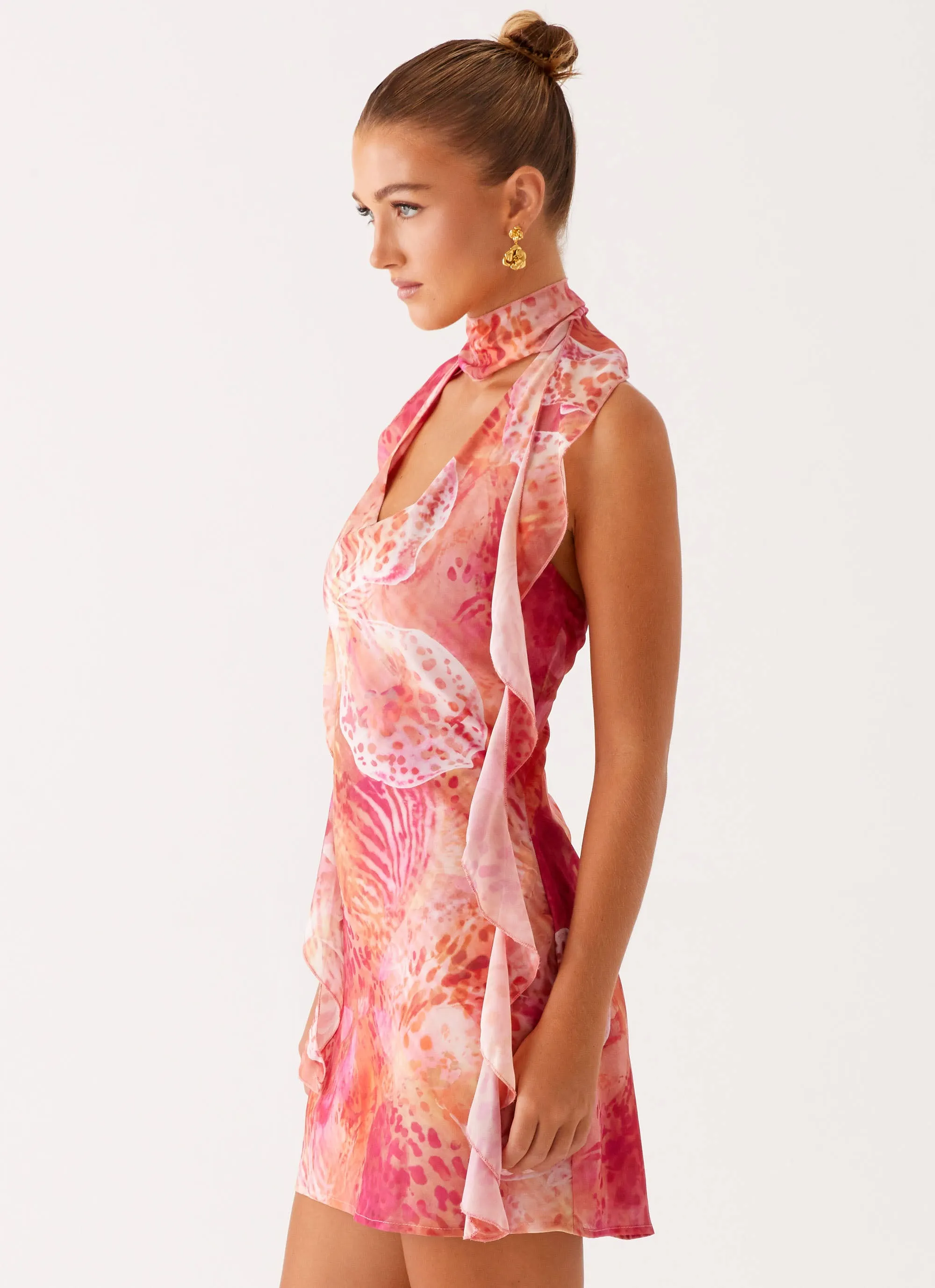 Tanner Mini Dress - Flamingo Fling Summer-Season Simple Profile