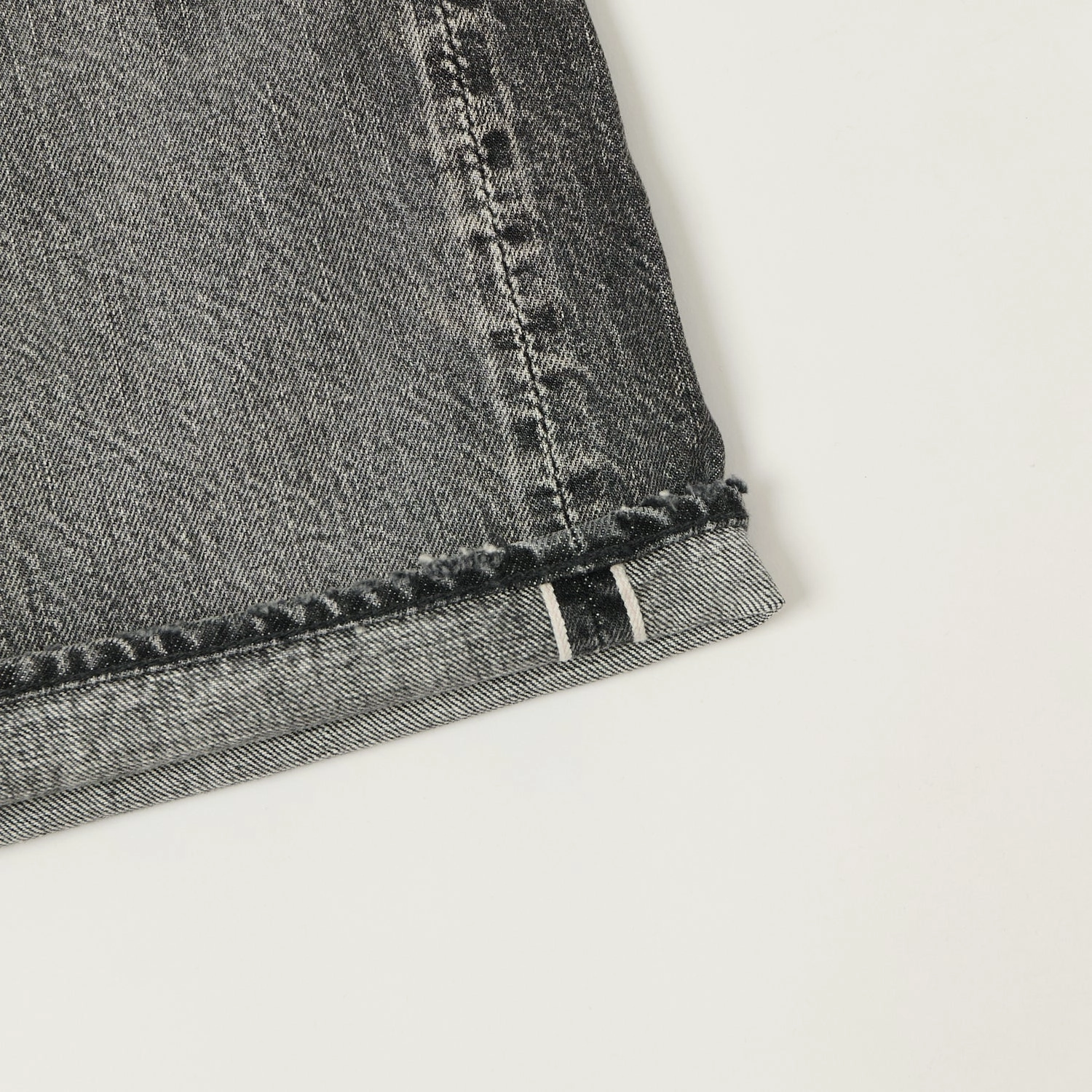 Full Count 1904 Five Pocket Denim Shorts - Black Dartford Wash Beach Vacation