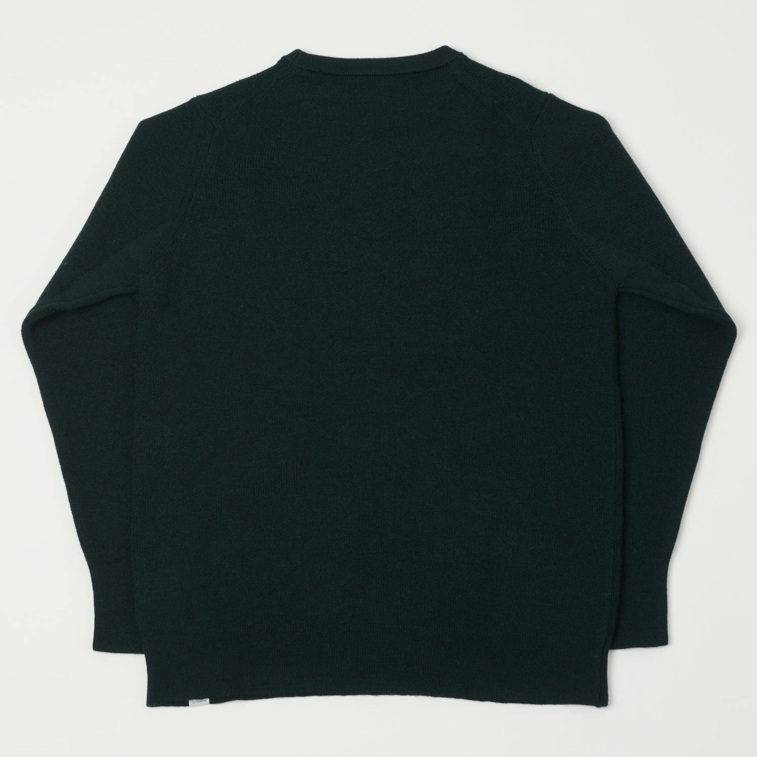 Merz b. Schwanen 'Good Basics' Extra Fine Merino Wool Pullover - Dark Teal Sweat Wicking Lining