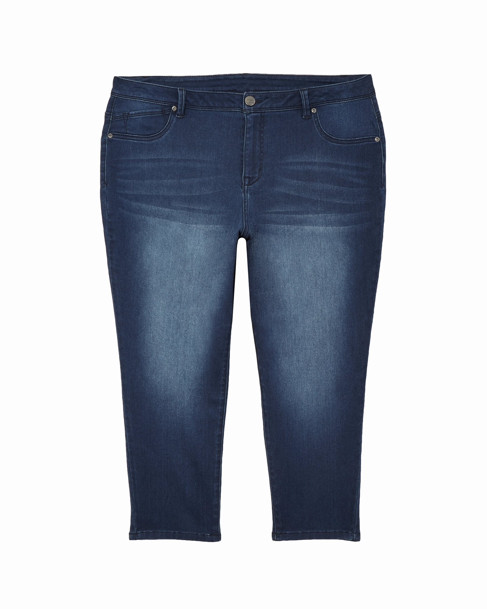 Jardine Denim Capri | Medium Wash Neutral Choice